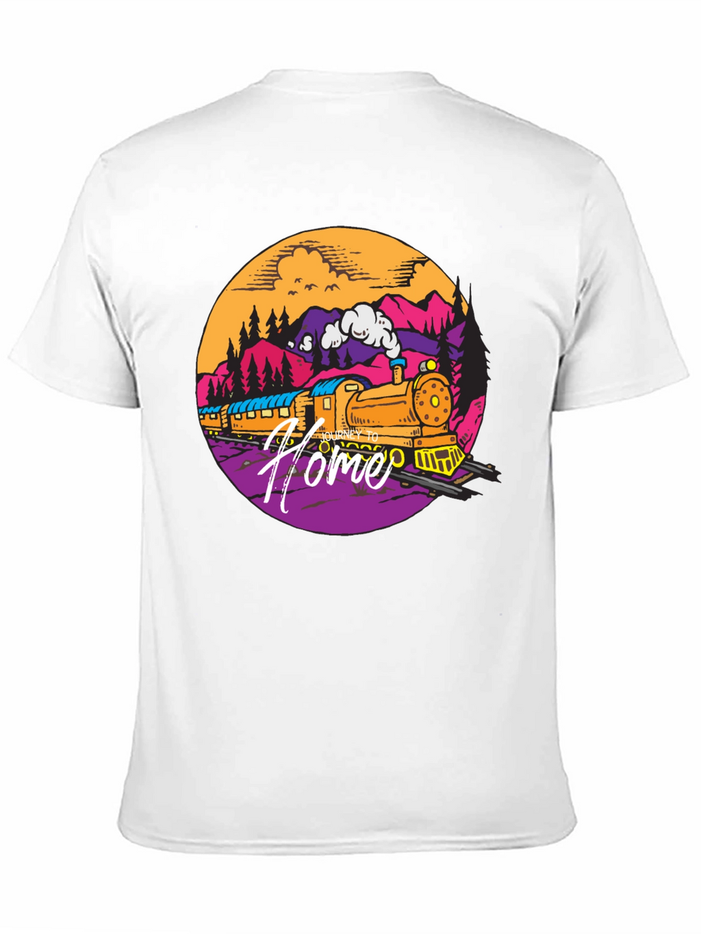 Homebound Train Graphic T-Shirt