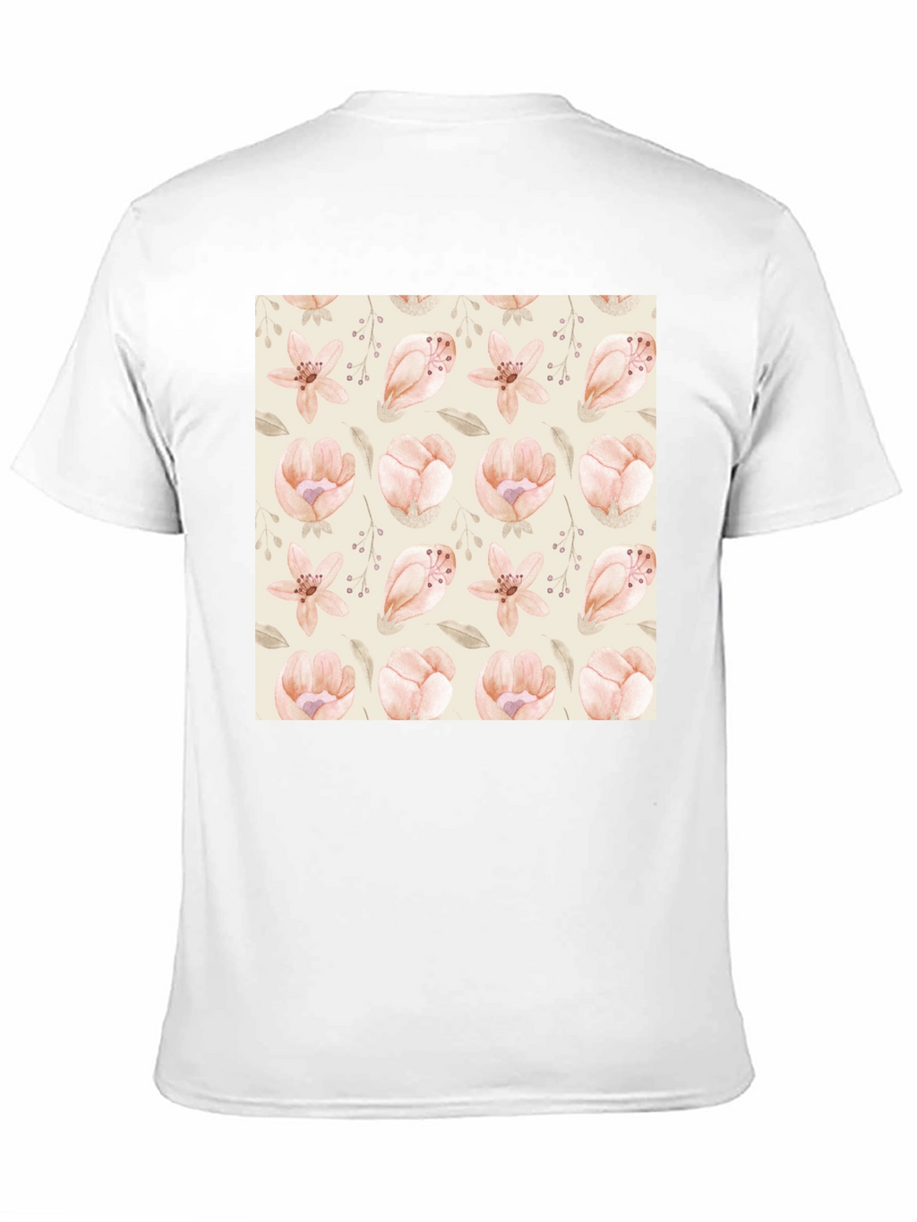 Floral Print Black T-Shirt - Stylish Casual Wear