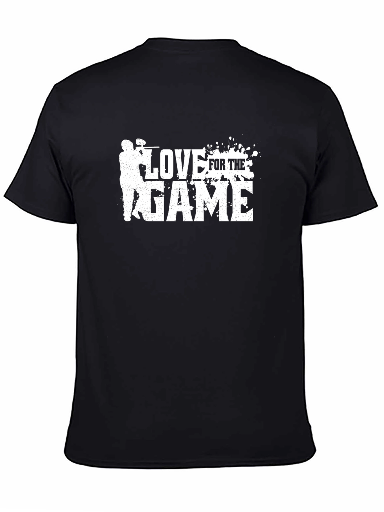 Love For The Game Paintball Graphic T-Shirt