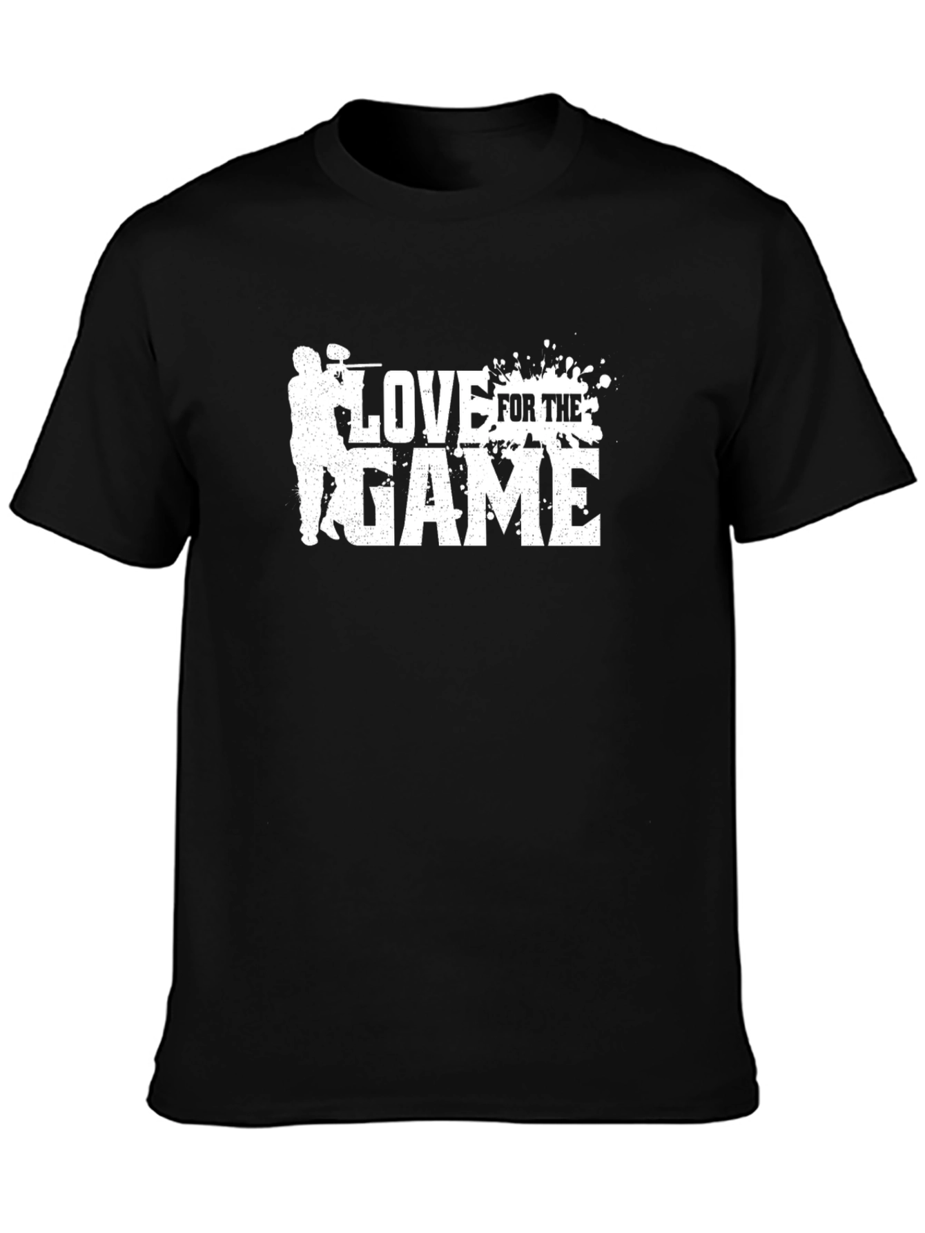 Love For The Game Paintball Graphic T-Shirt