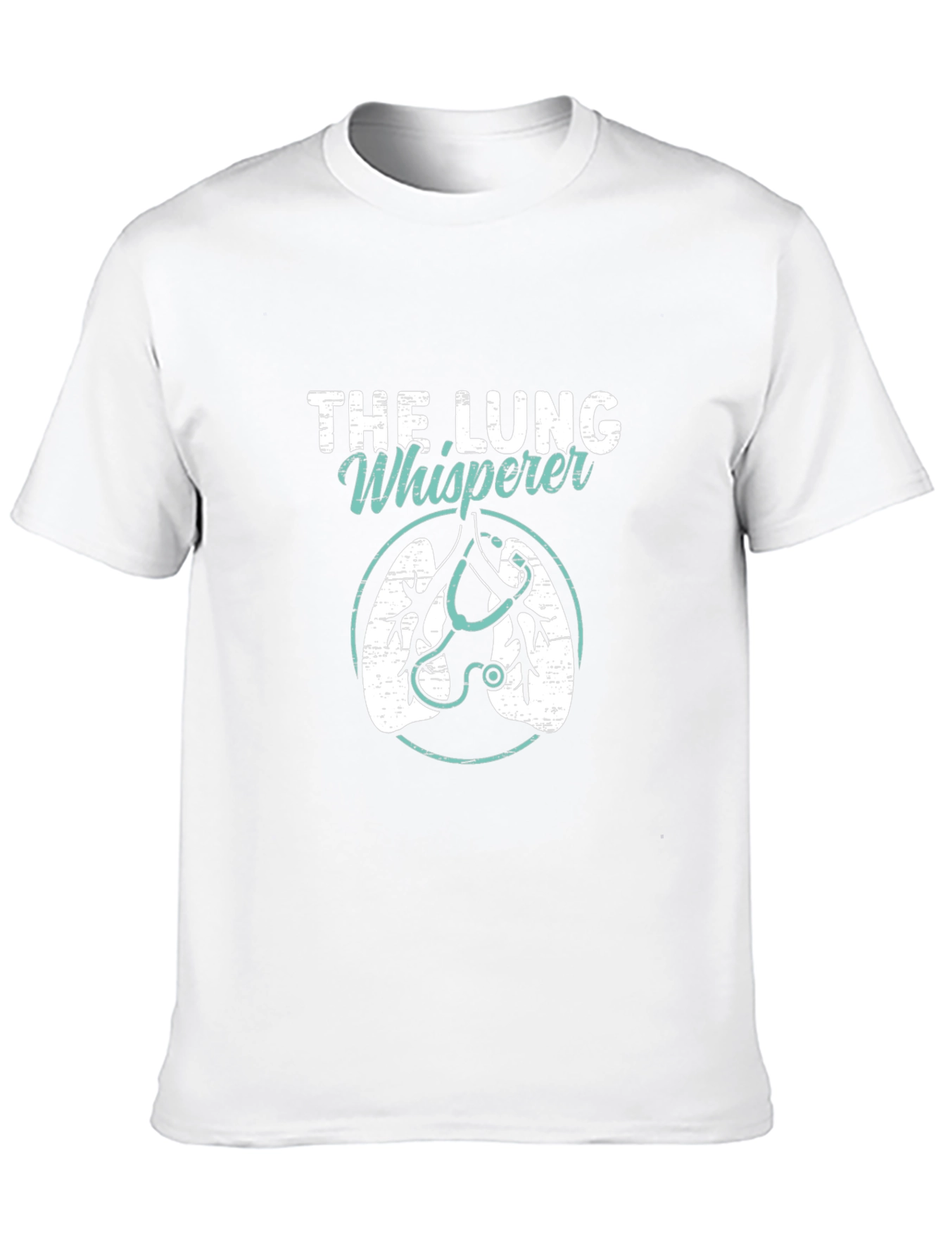 The Lung Whisperer Graphic T-Shirt - Black Cotton Tee