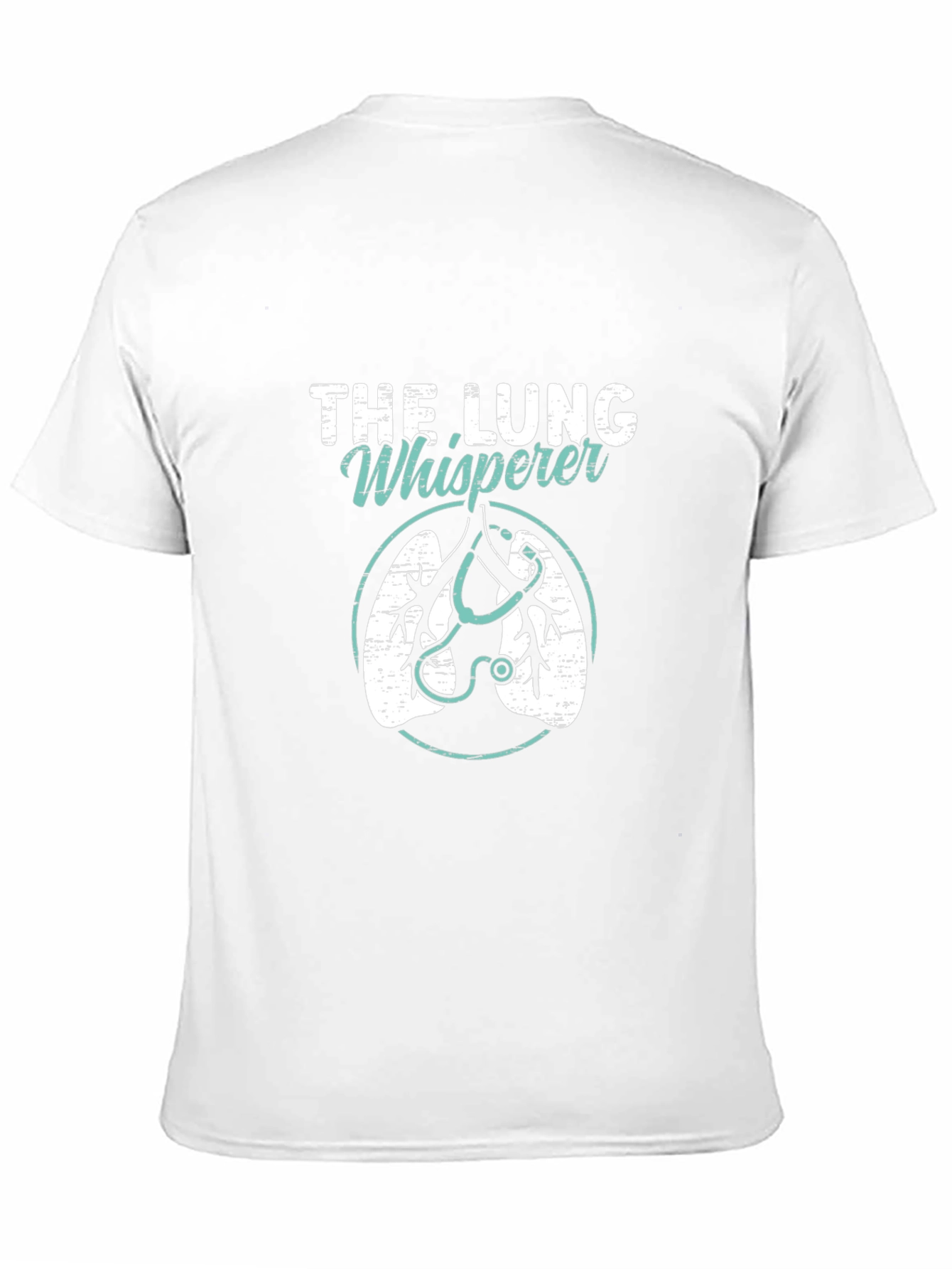 The Lung Whisperer Graphic T-Shirt - Black Cotton Tee