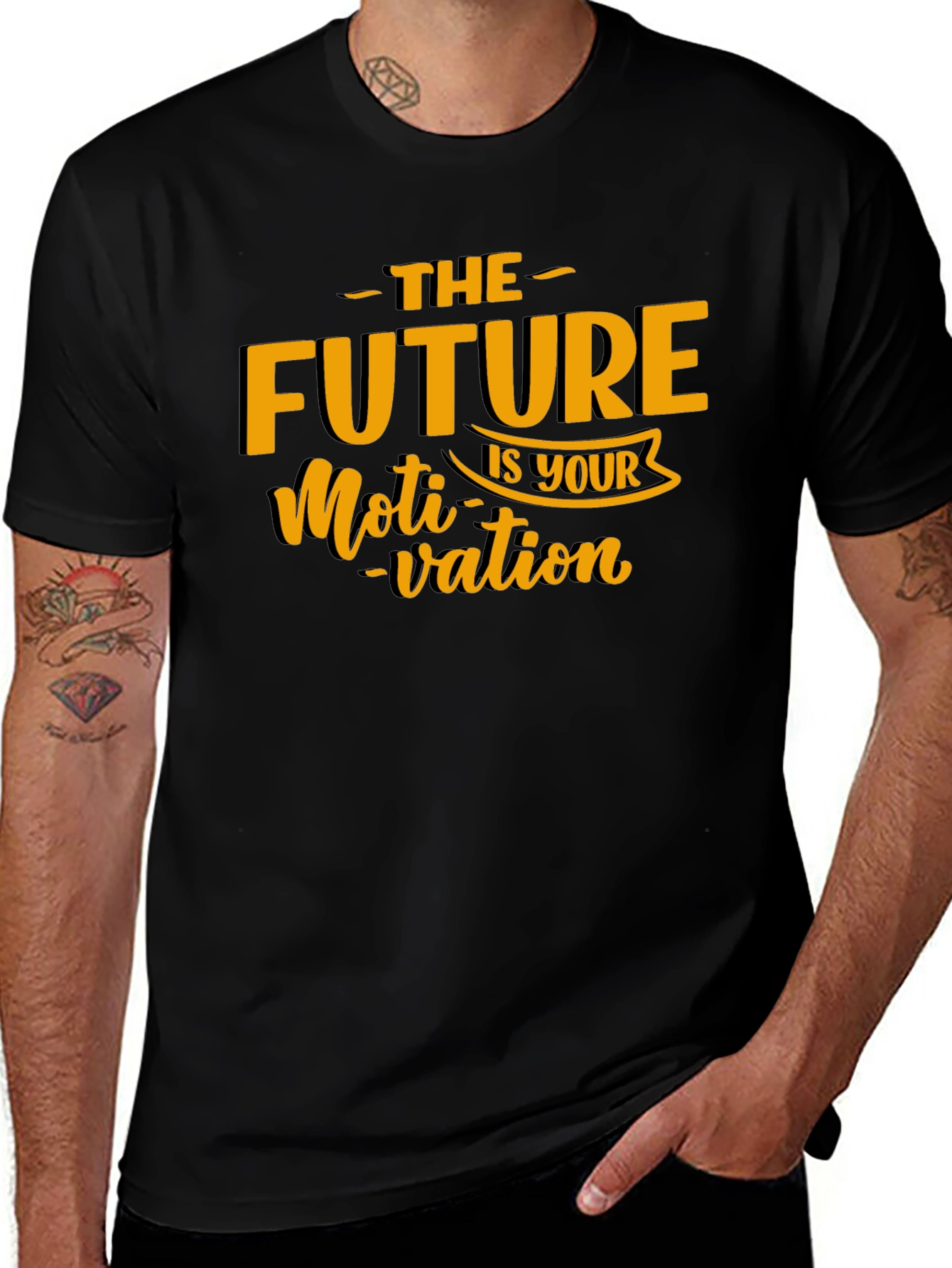 Motivational Graphic Tee - The Future is Your Motivation