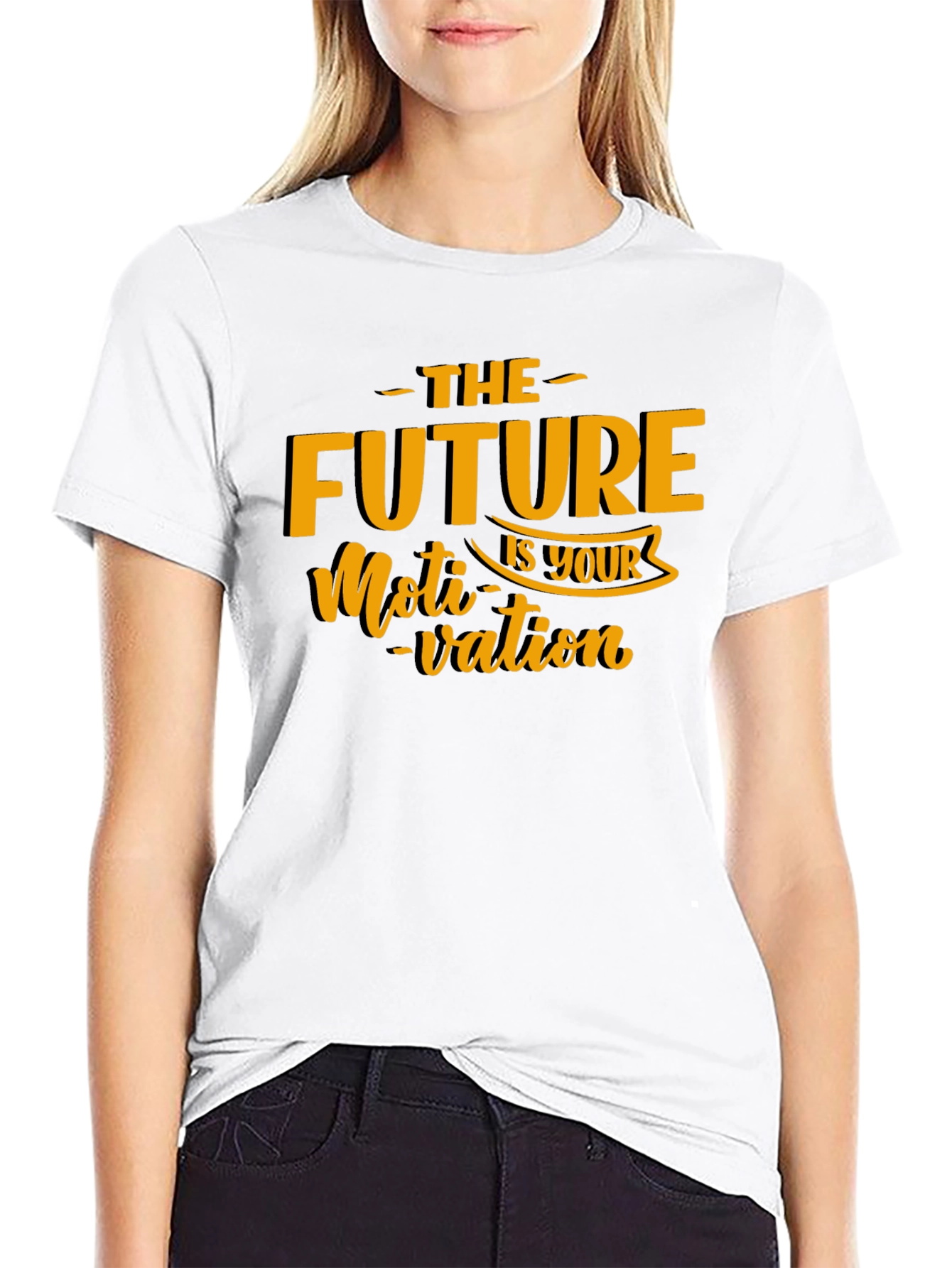 Motivational Graphic Tee - The Future is Your Motivation