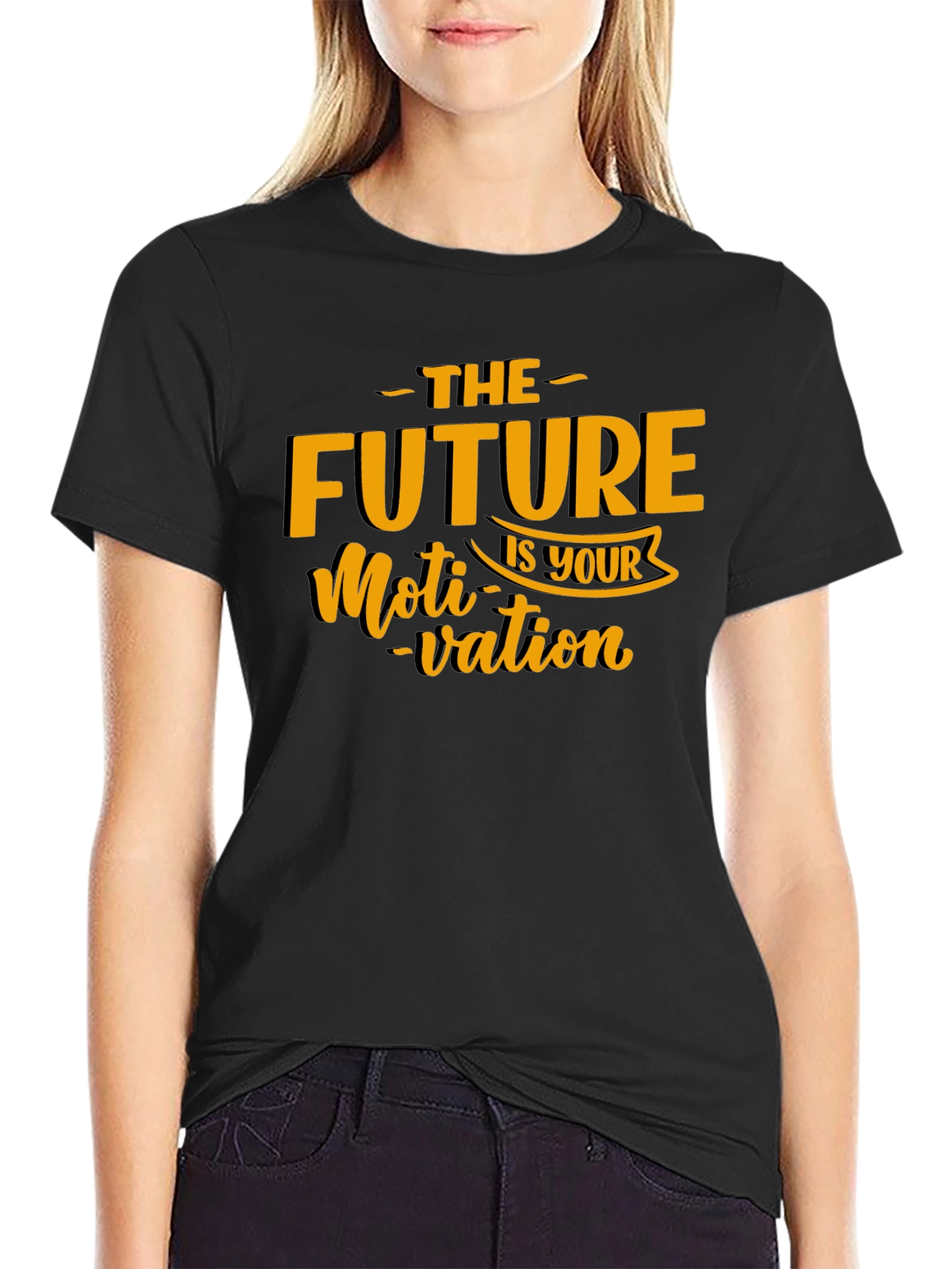 Motivational Graphic Tee - The Future is Your Motivation