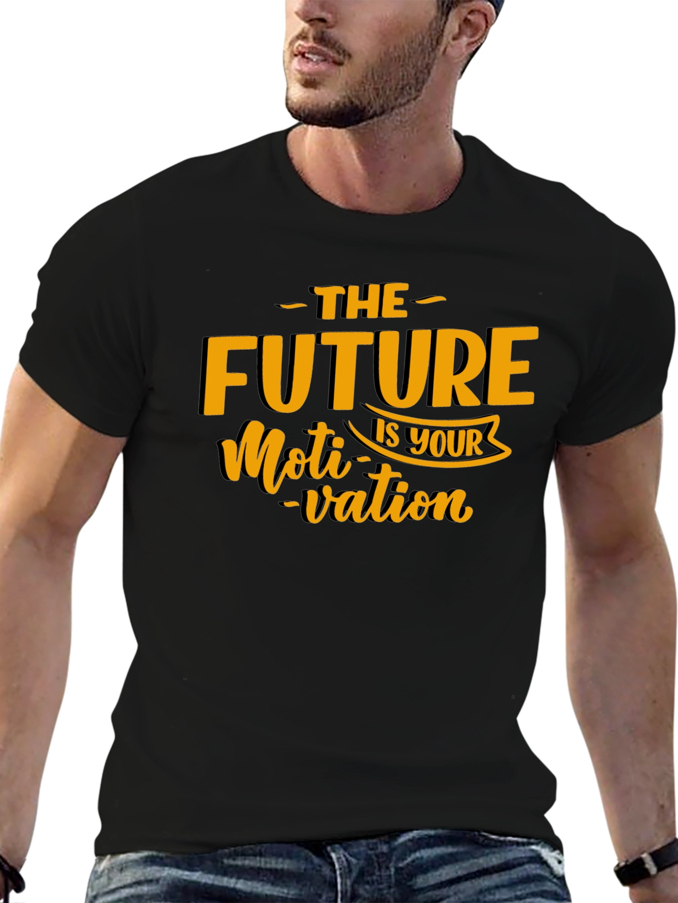 Motivational Graphic Tee - The Future is Your Motivation