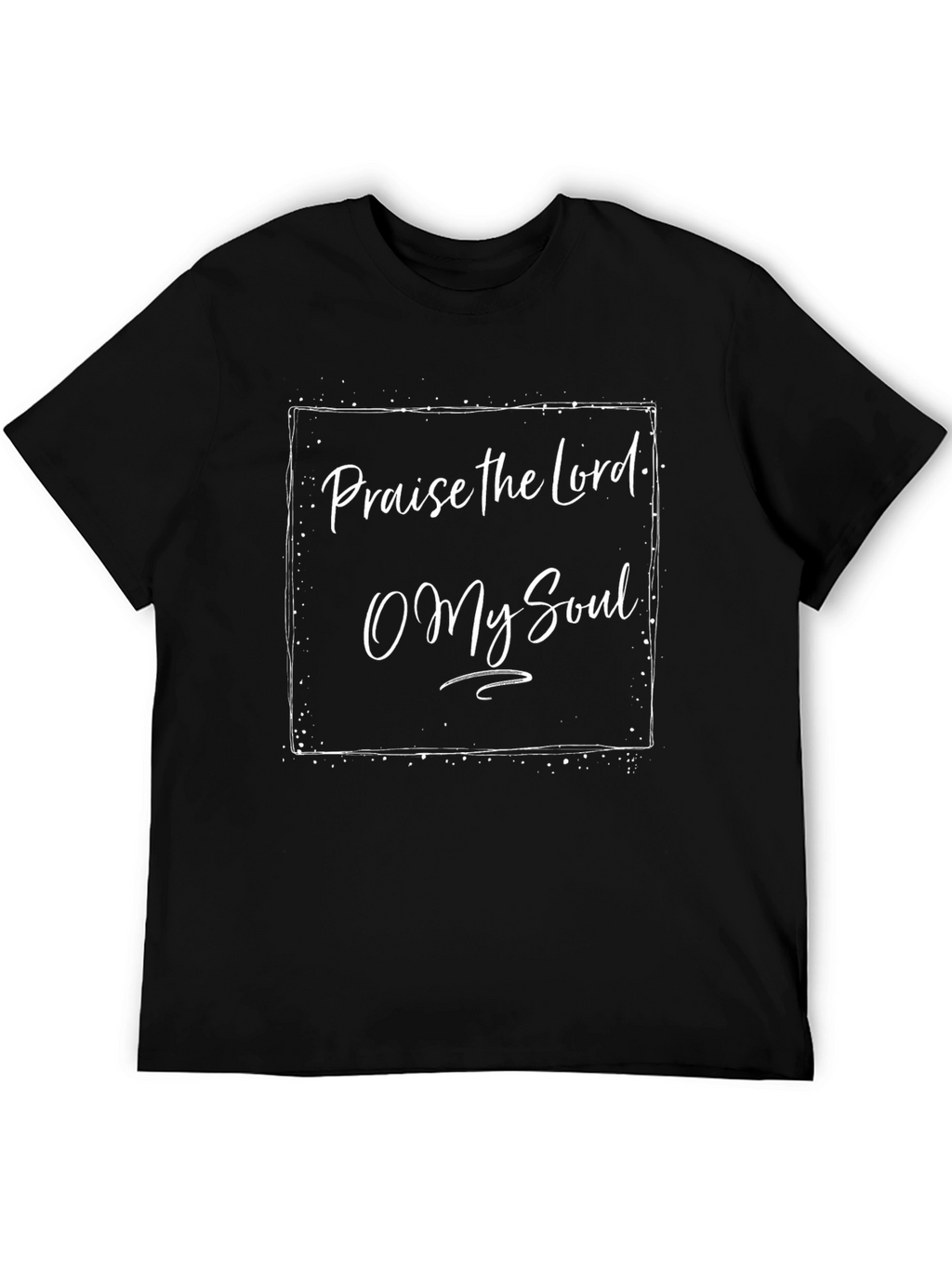 Praise the Lord Graphic Tee - Black