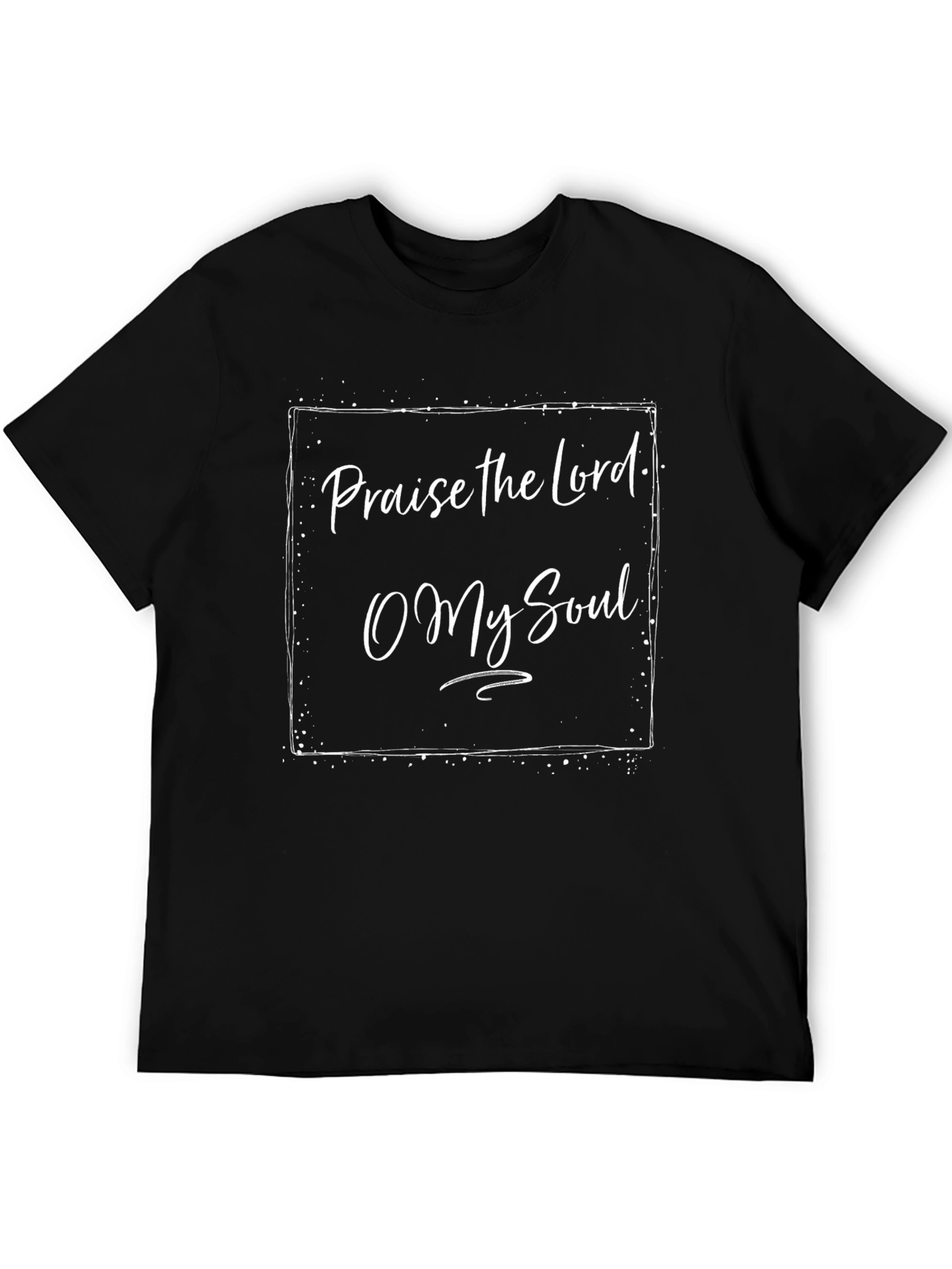 Praise the Lord Graphic Tee - Black