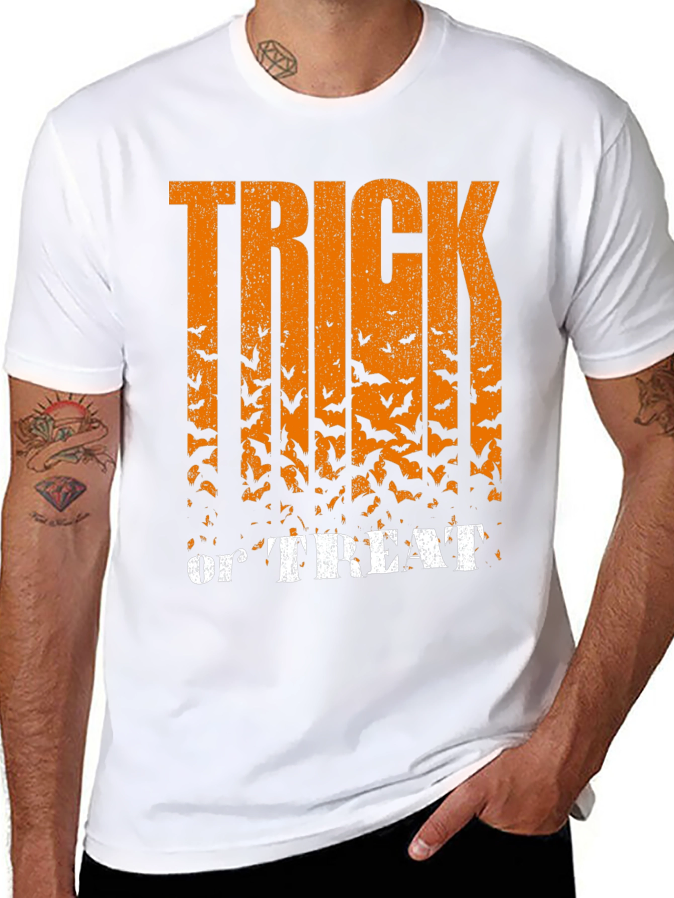 Halloween Trick or Treat Bat T-Shirt