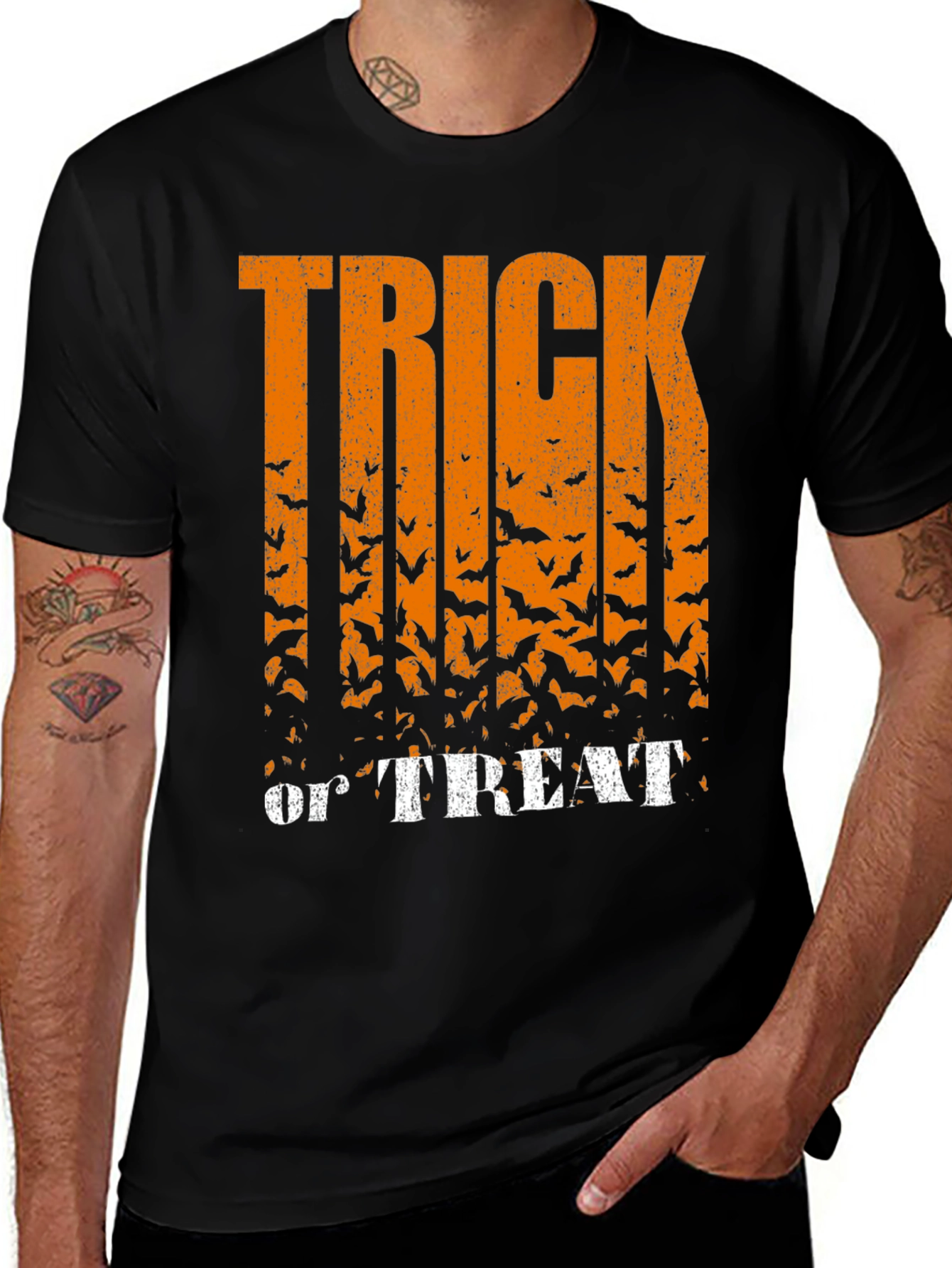 Halloween Trick or Treat Bat T-Shirt