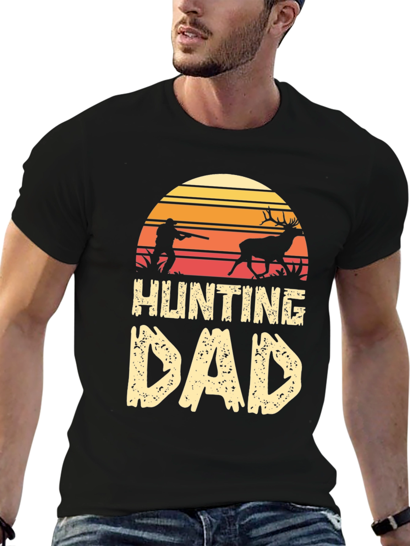 Hunting Dad Graphic T-Shirt