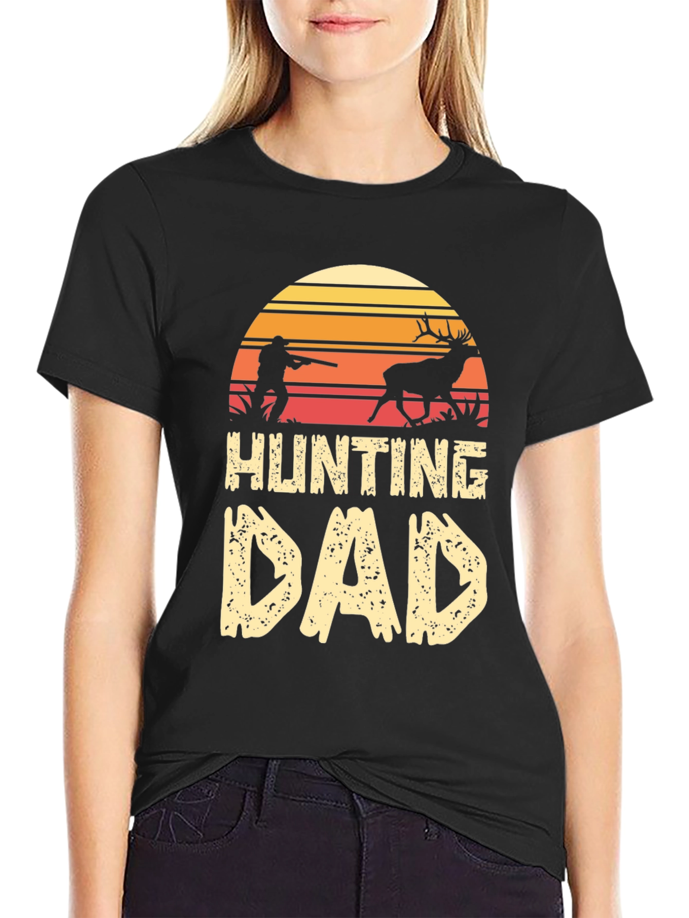 Hunting Dad Graphic T-Shirt