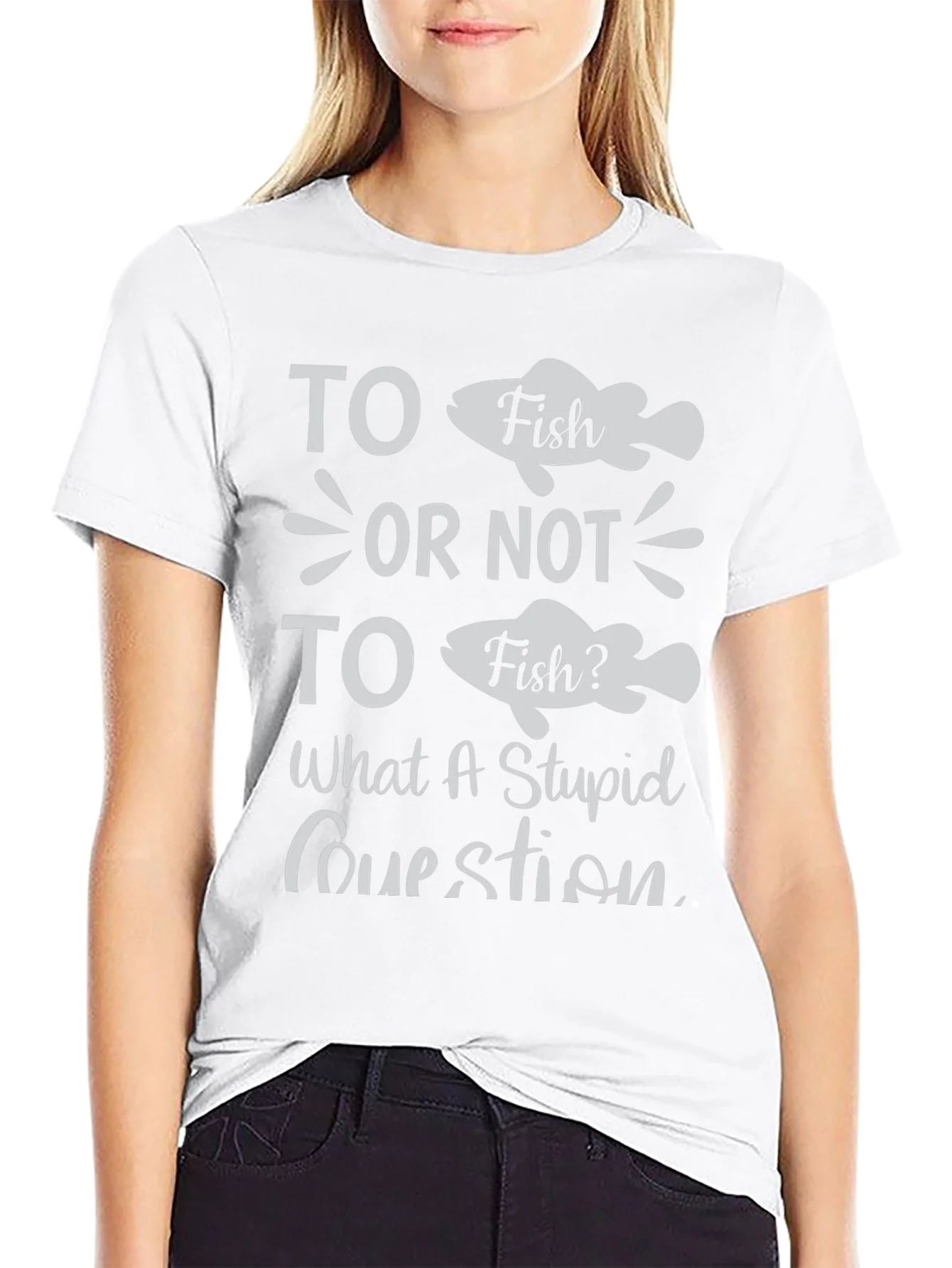 Funny Fishing T-Shirt - To Fish or Not to Fish?