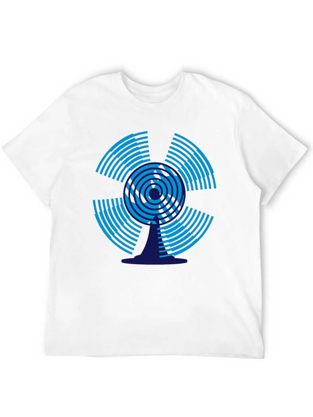 Abstract Graphic Tee - Modern Black T-Shirt