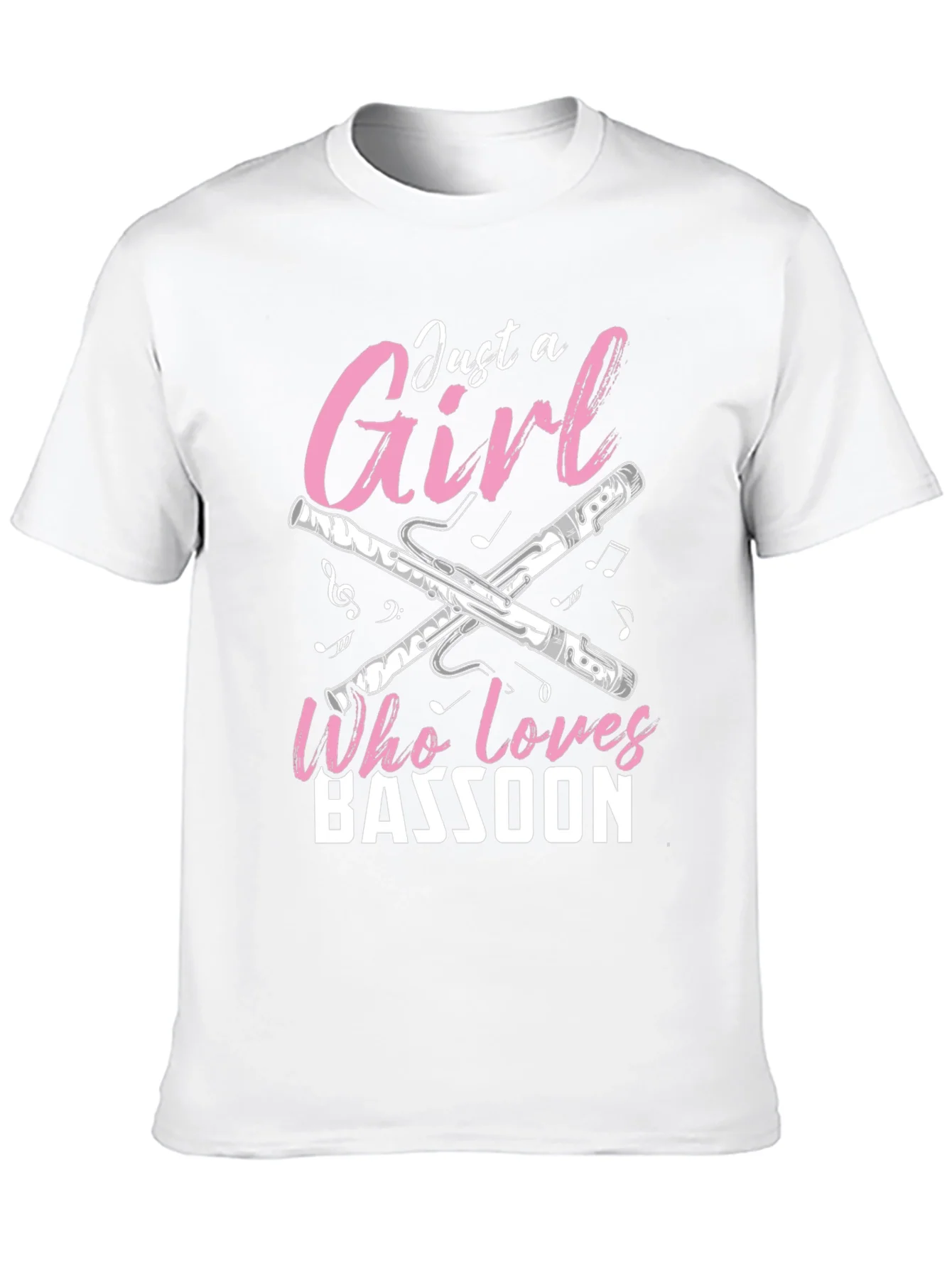 Bassoon Girl T-Shirt - Music Lover Tee