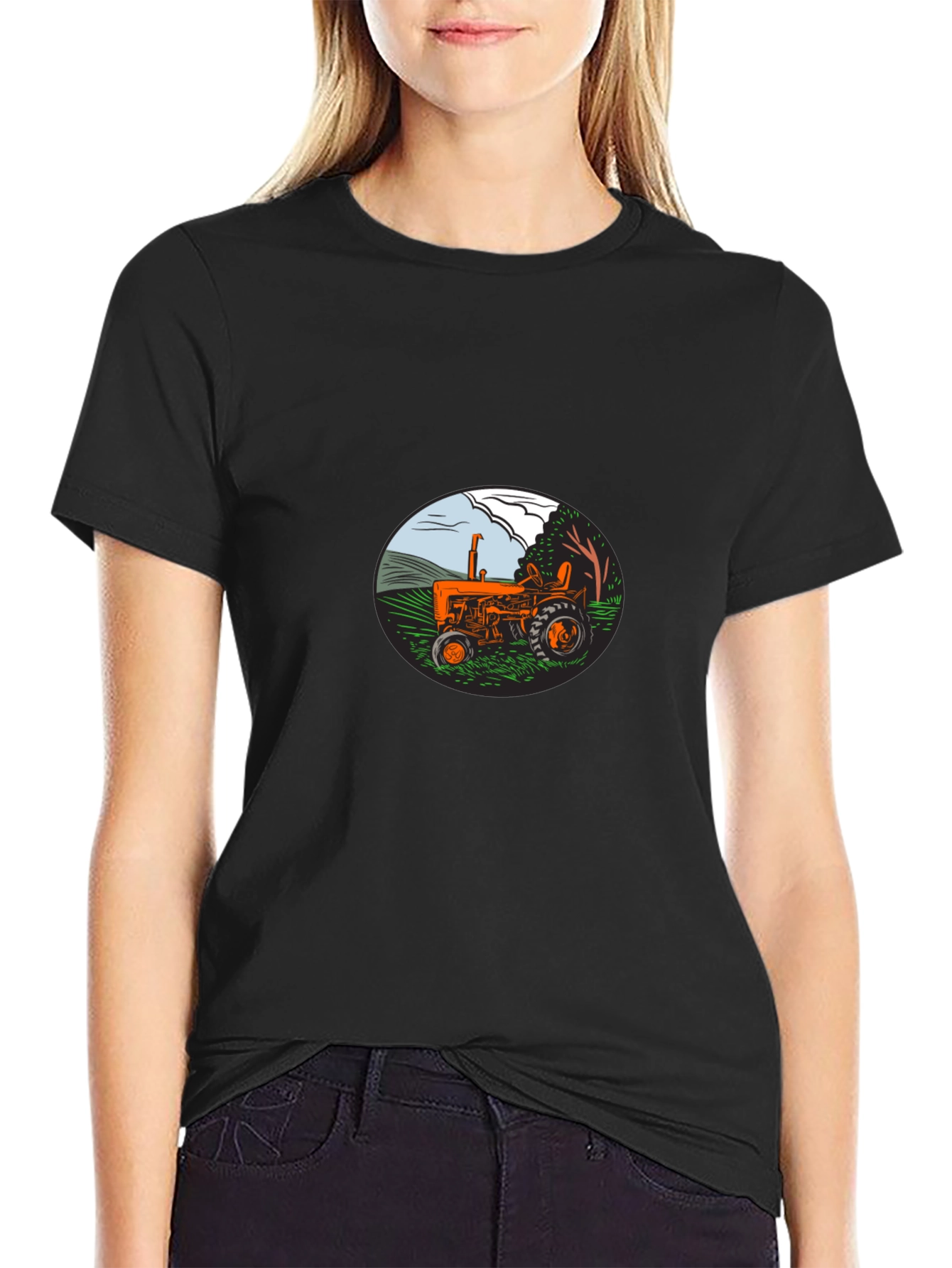 Tractor Graphic Tee - Farm Life Shirt
