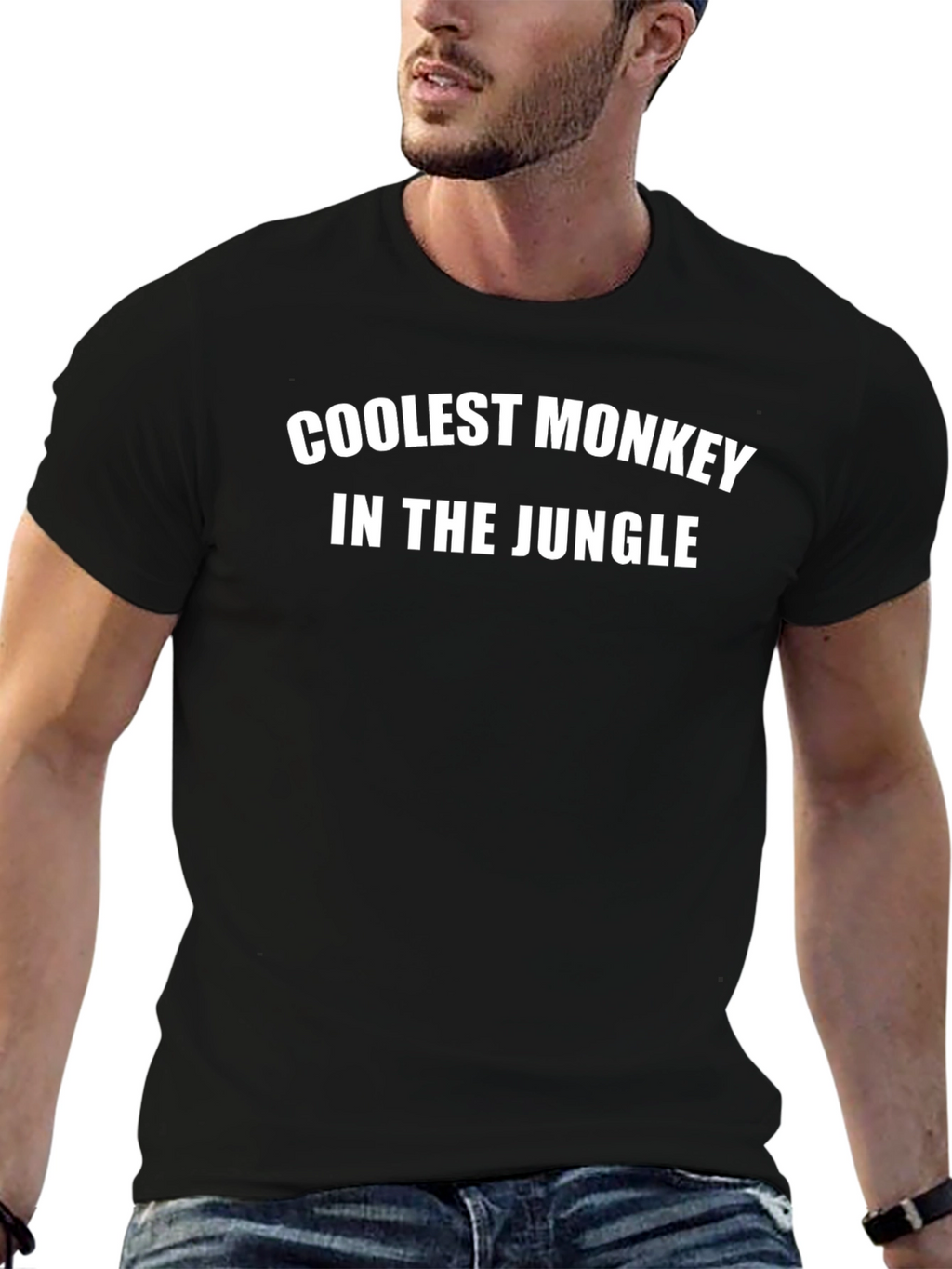 Coolest Monkey in the Jungle Graphic T-Shirt