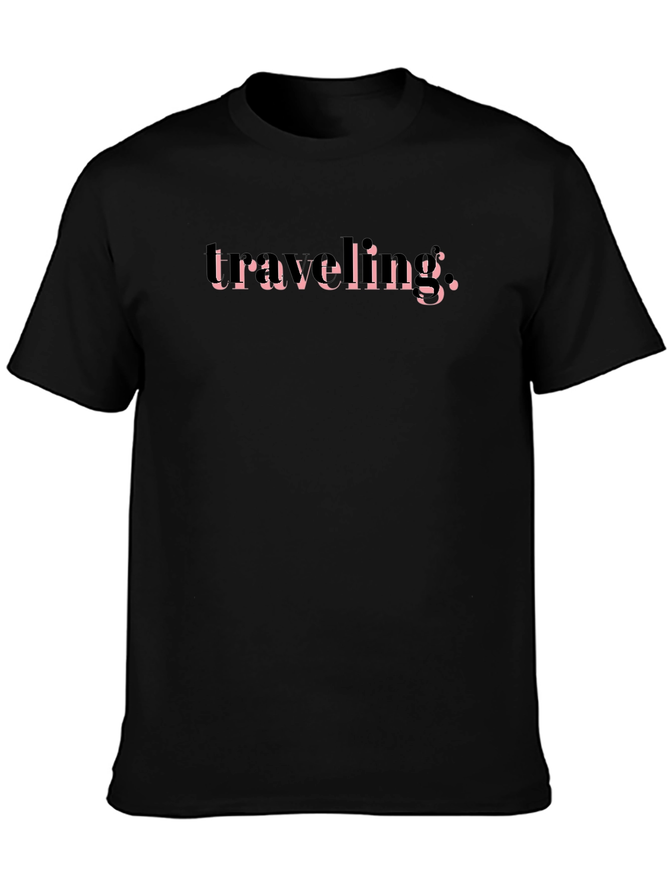 Traveling Graphic Tee - Stylish Comfort