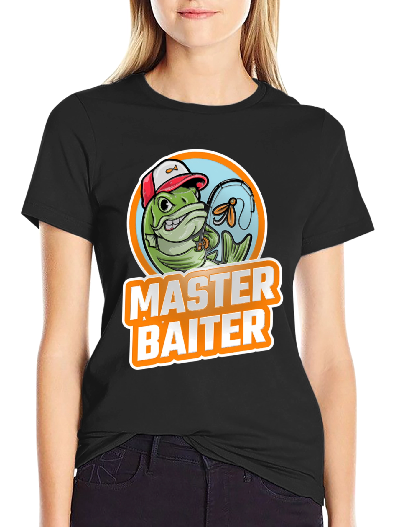 Master Baiter Fishing T-Shirt - Funny Angler Tee