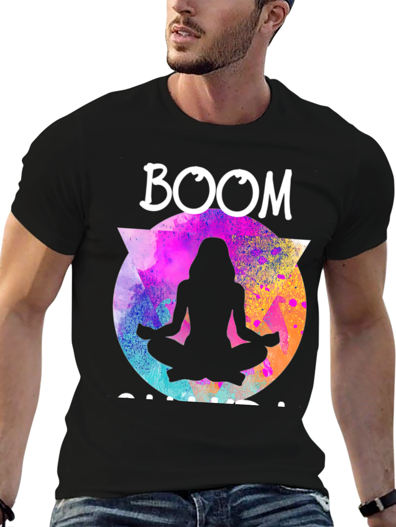 Boom Shanti Yoga T-Shirt - Meditate in Style!