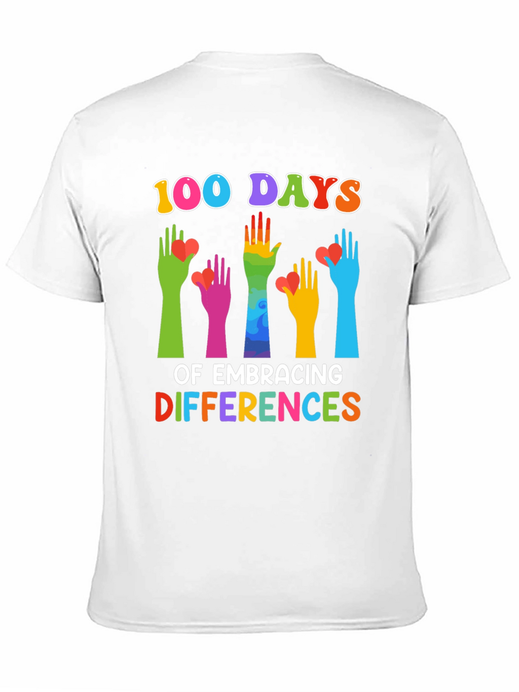 100 Days of Embracing Differences T-Shirt