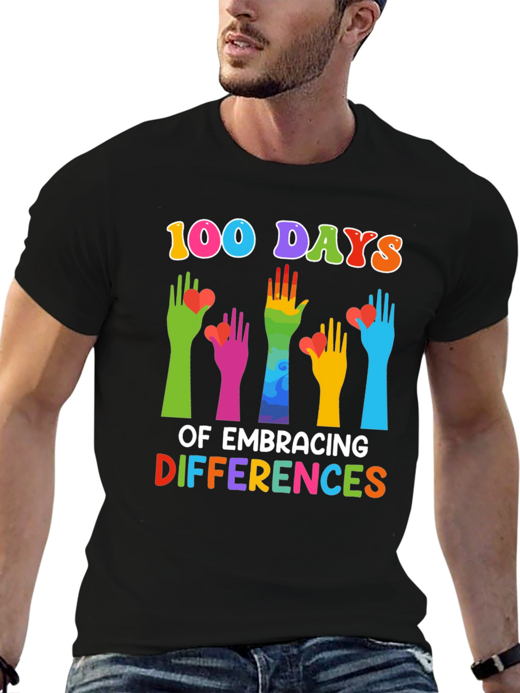 100 Days of Embracing Differences T-Shirt