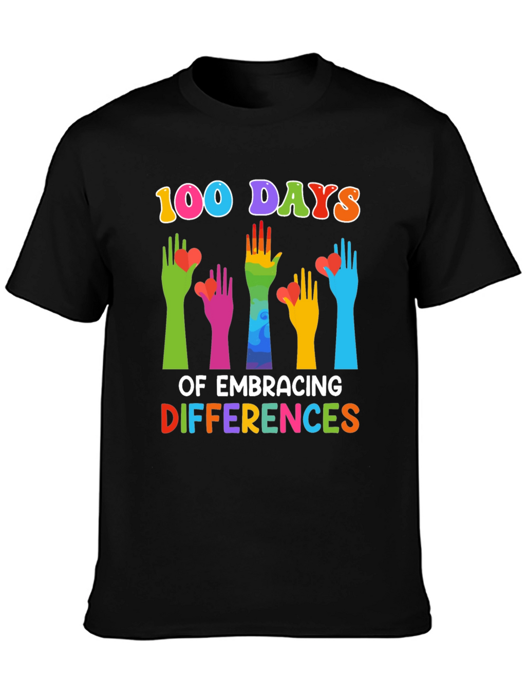 100 Days of Embracing Differences T-Shirt