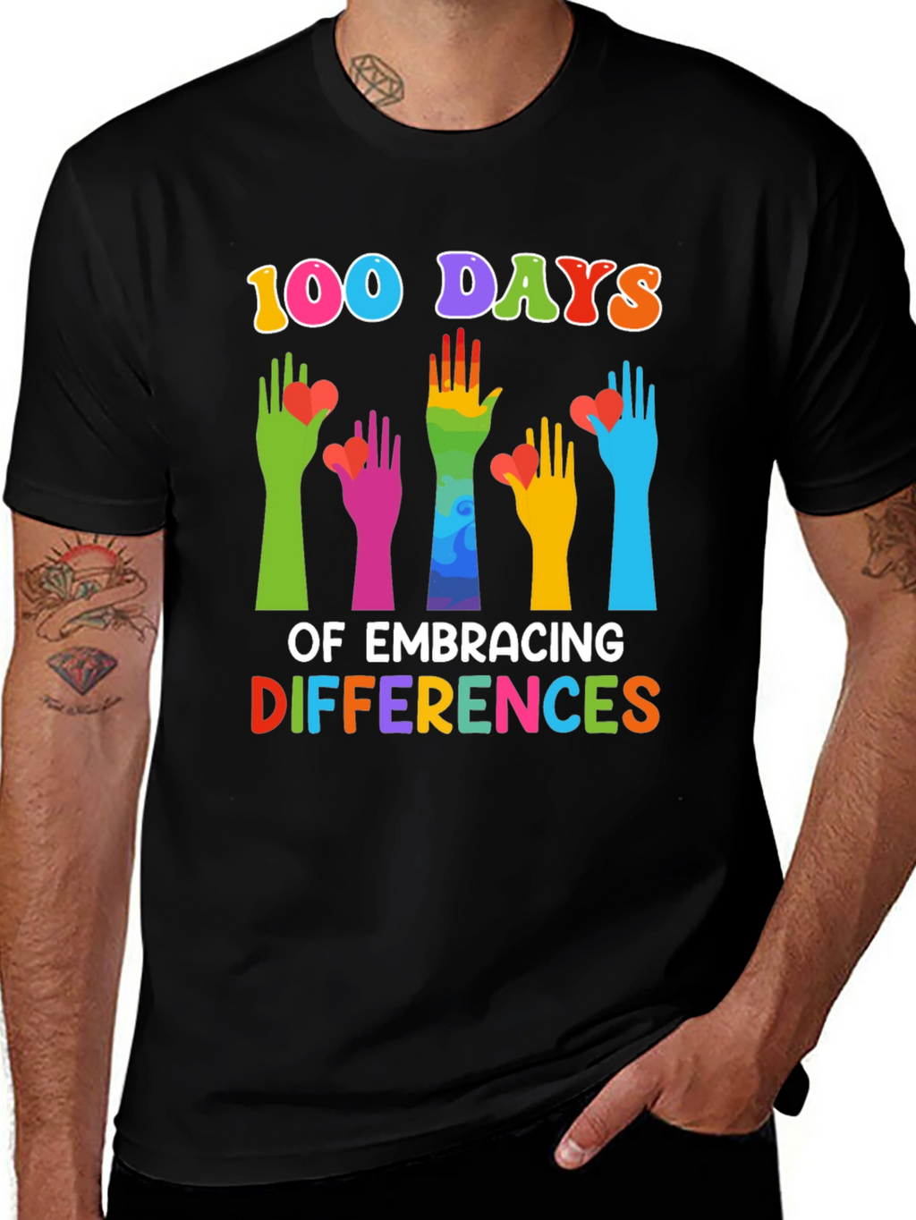 100 Days of Embracing Differences T-Shirt