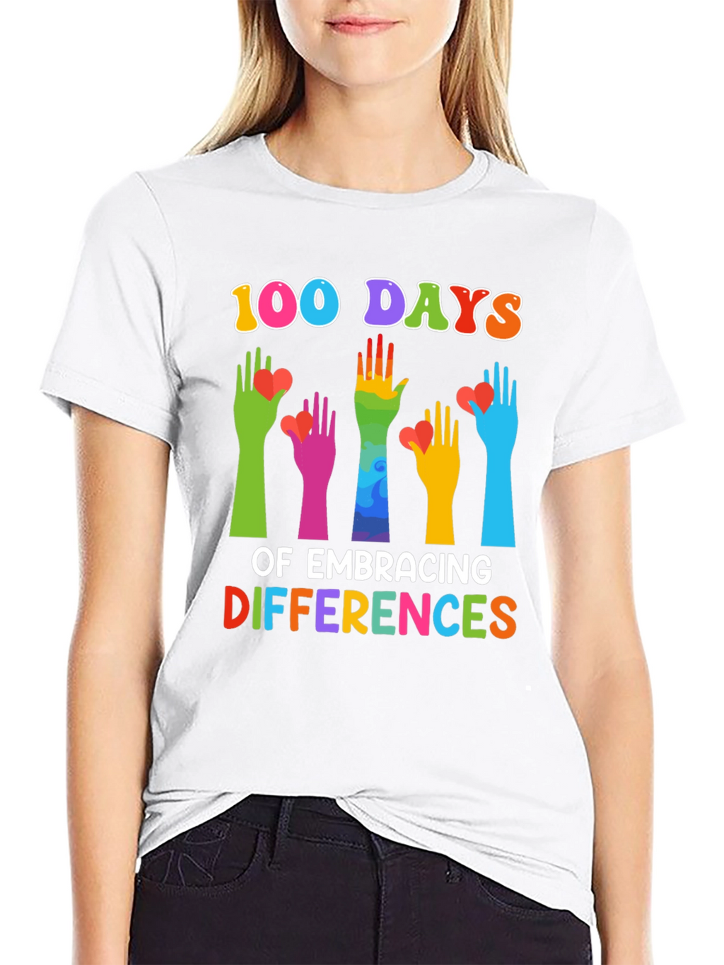 100 Days of Embracing Differences T-Shirt
