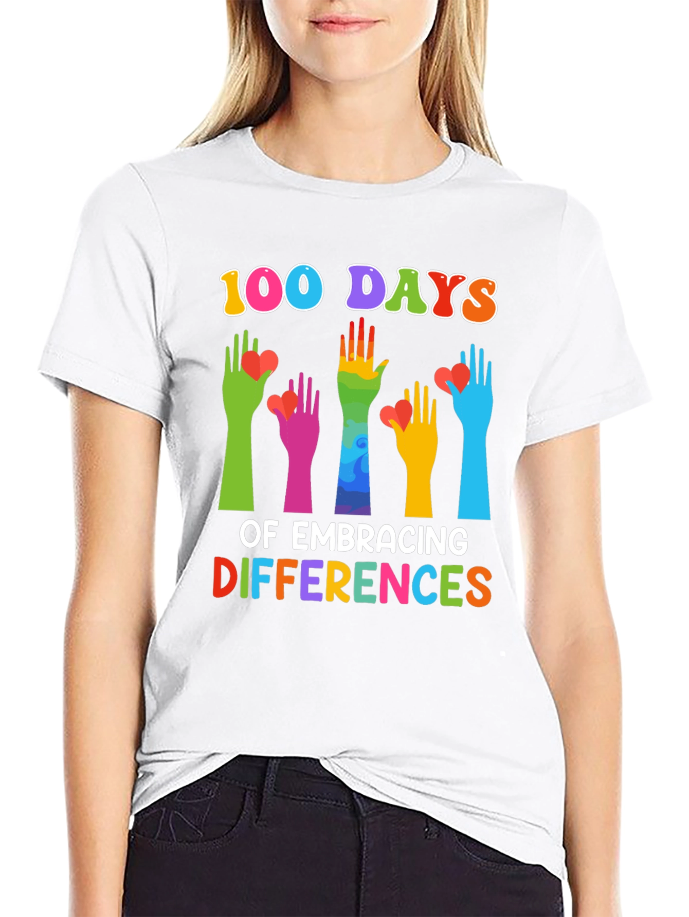 100 Days of Embracing Differences T-Shirt