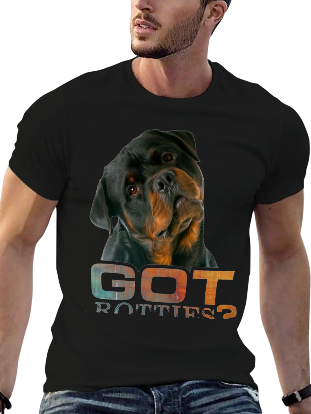 Got Rotties? Graphic Tee Rottweiler Dog T-Shirt