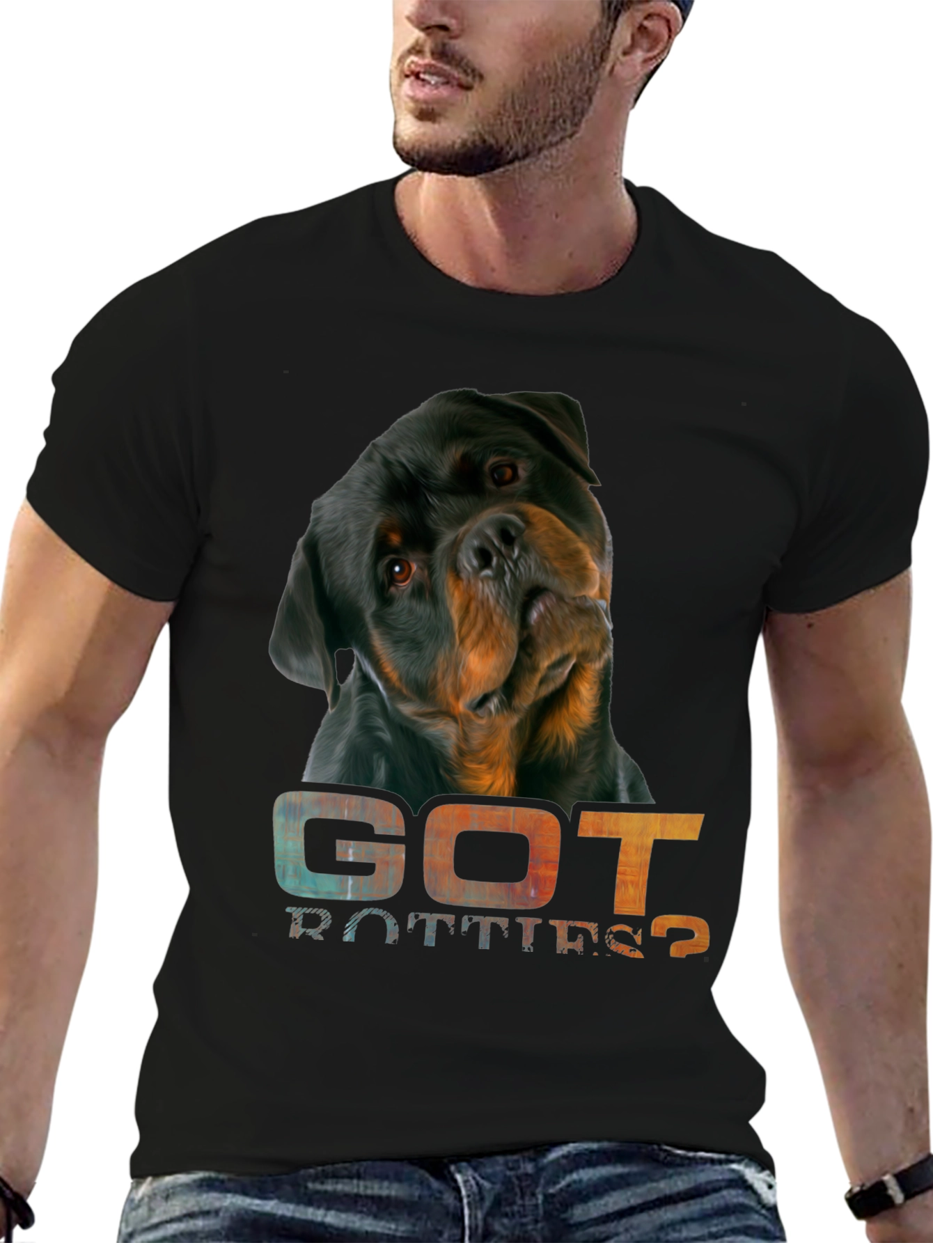 Got Rotties? Graphic Tee Rottweiler Dog T-Shirt