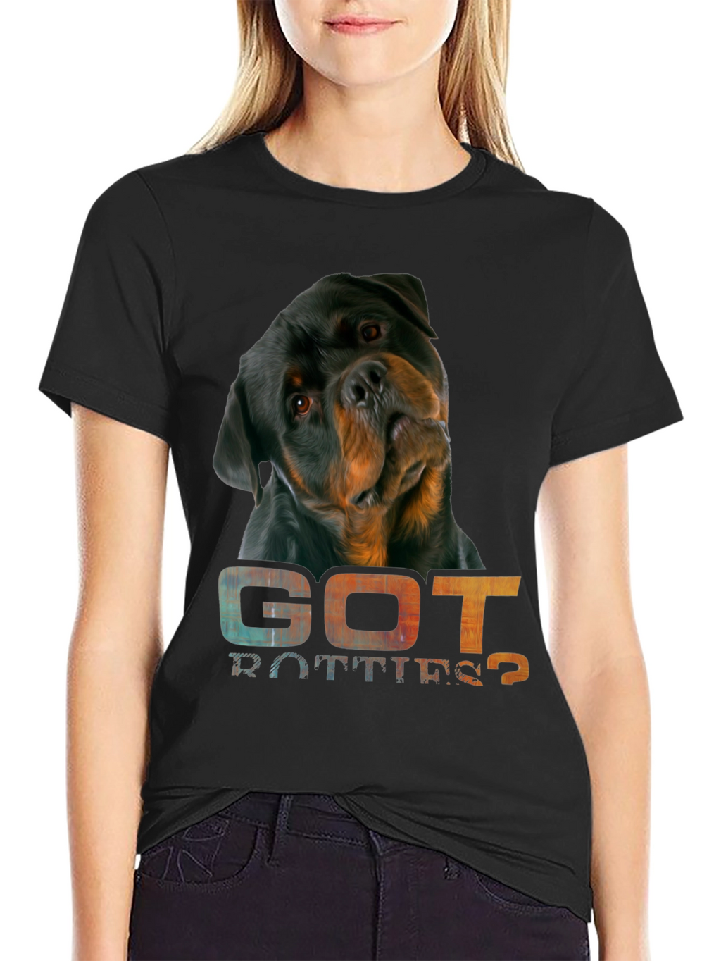 Got Rotties? Graphic Tee Rottweiler Dog T-Shirt