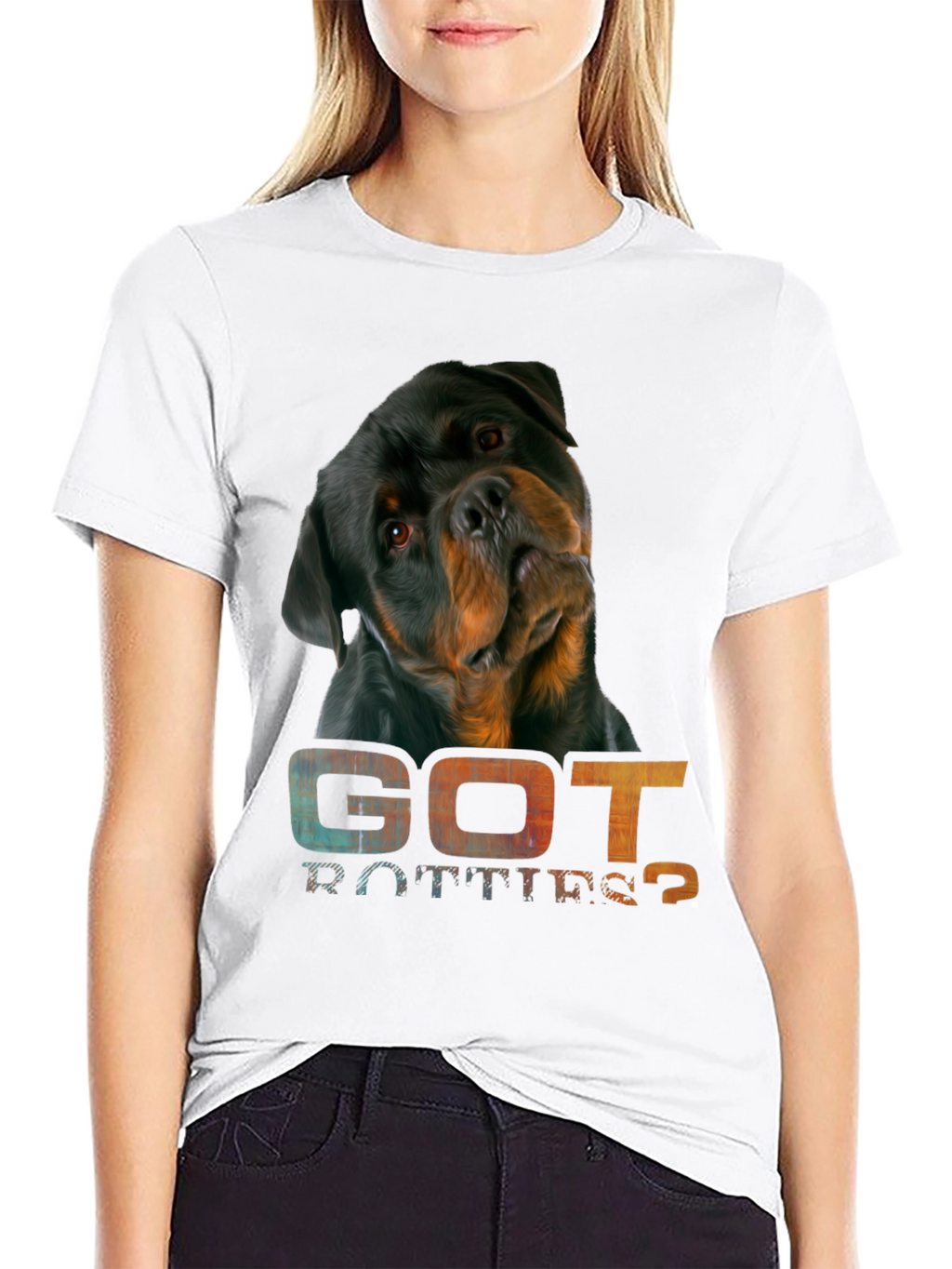 Got Rotties? Graphic Tee Rottweiler Dog T-Shirt