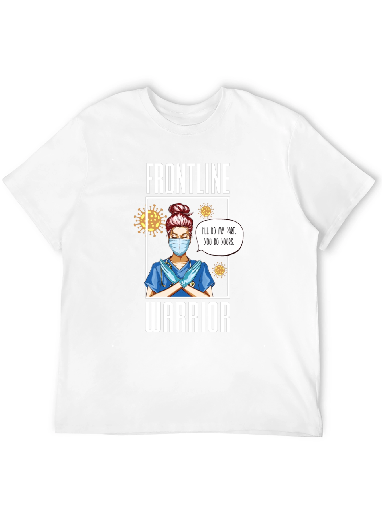 Frontline Warrior Nurse T-Shirt - Unisex