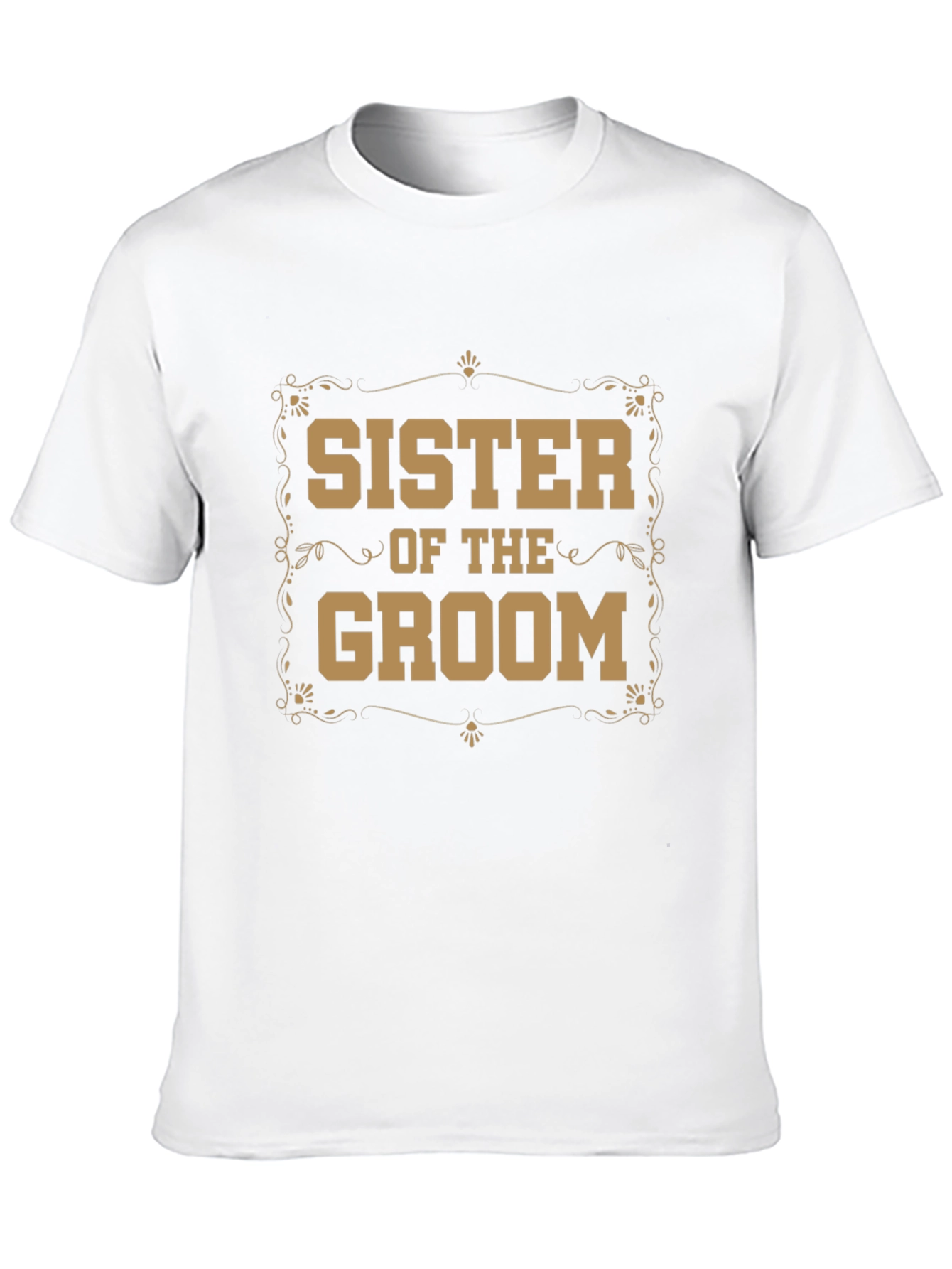 Sister of the Groom T-Shirt - Wedding Party Apparel
