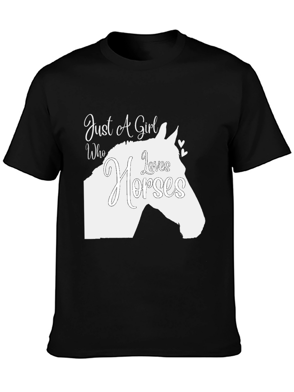 Just A Girl Who Loves Horses T-Shirt
