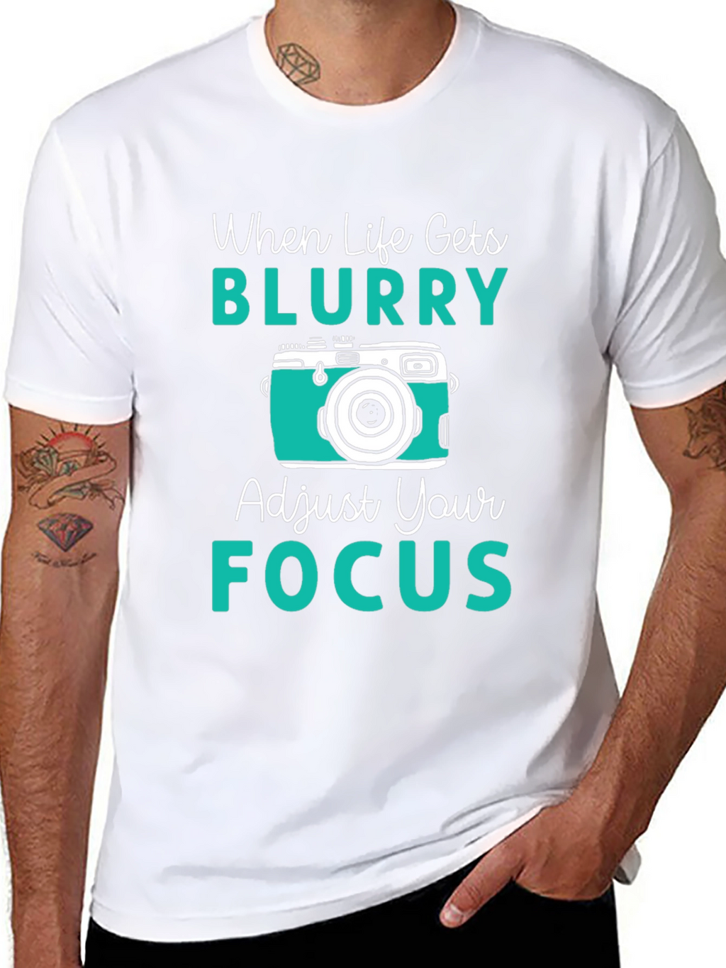 When Life Gets Blurry T-Shirt