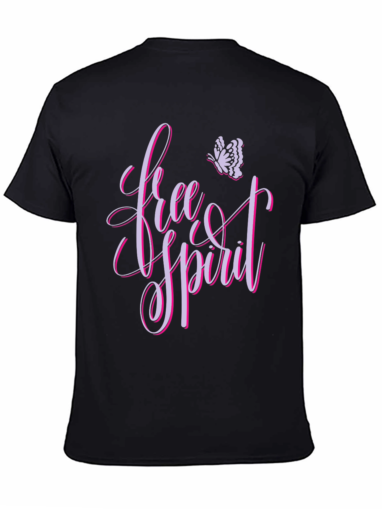 Free Spirit Graphic Tee - Black