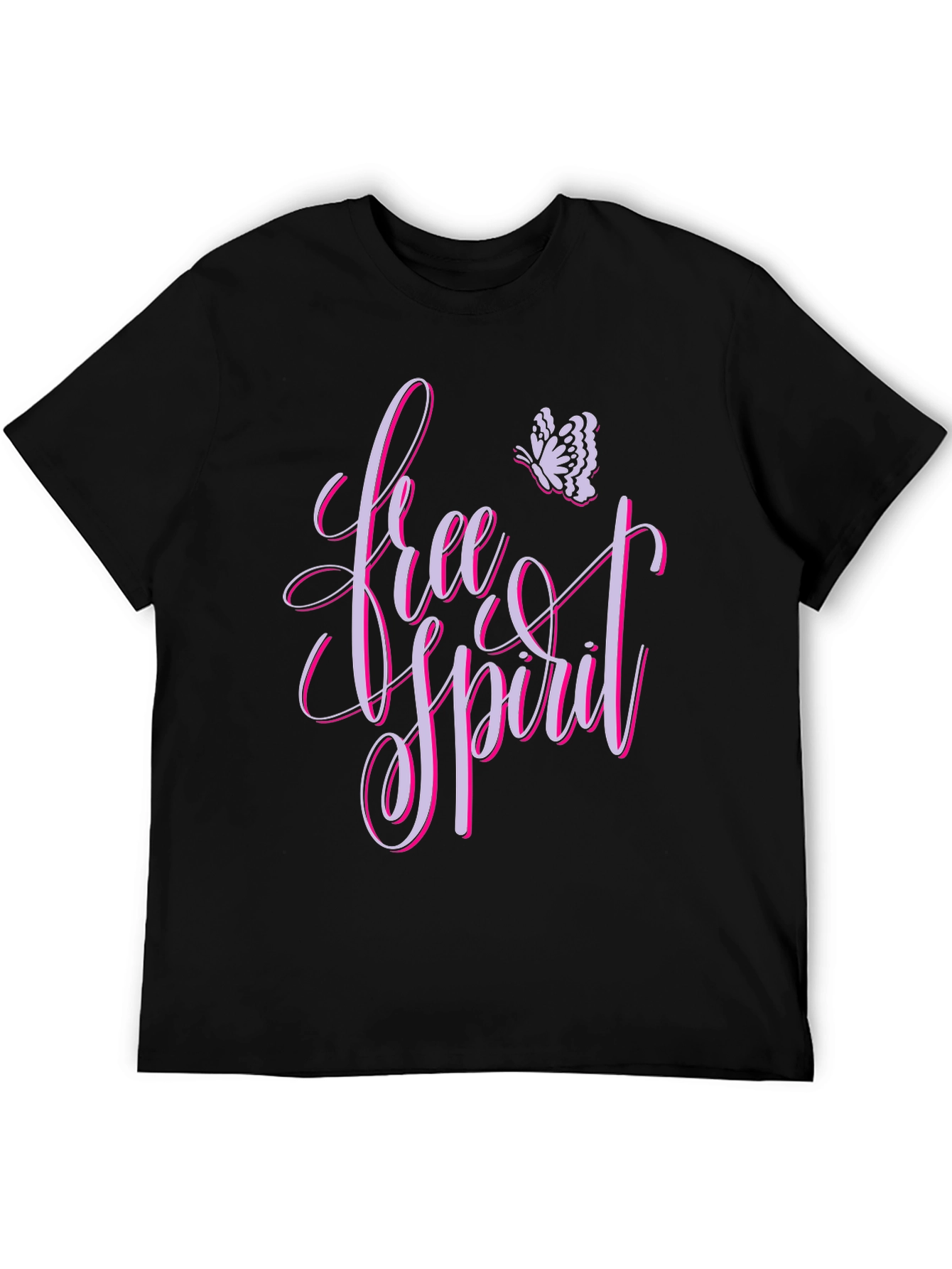 Free Spirit Graphic Tee - Black