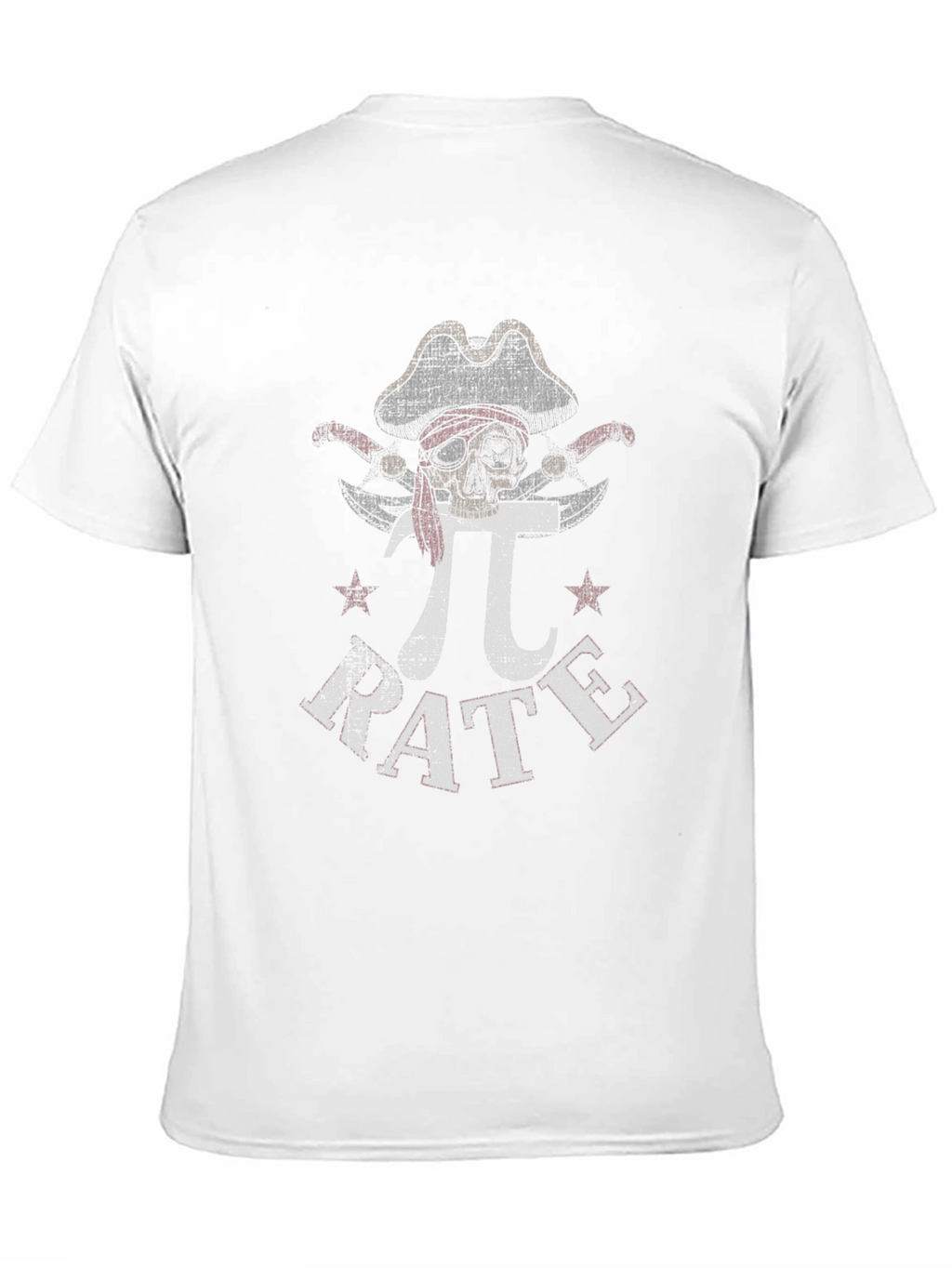 Pi Rate Pirate Pun Graphic T-Shirt