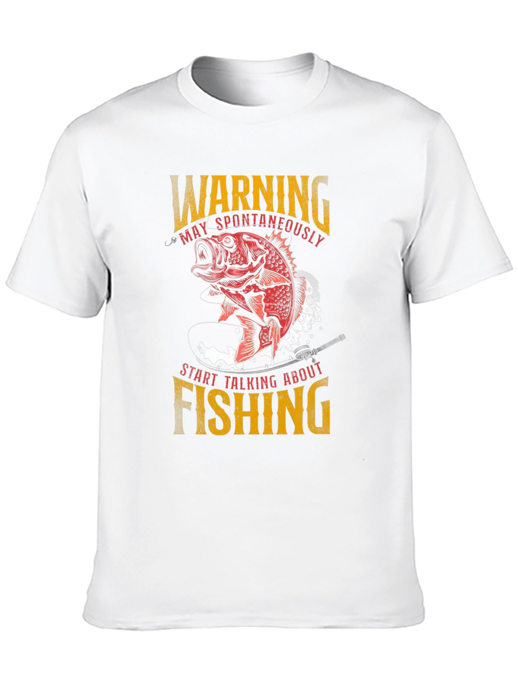 Warning Fishing T-Shirt