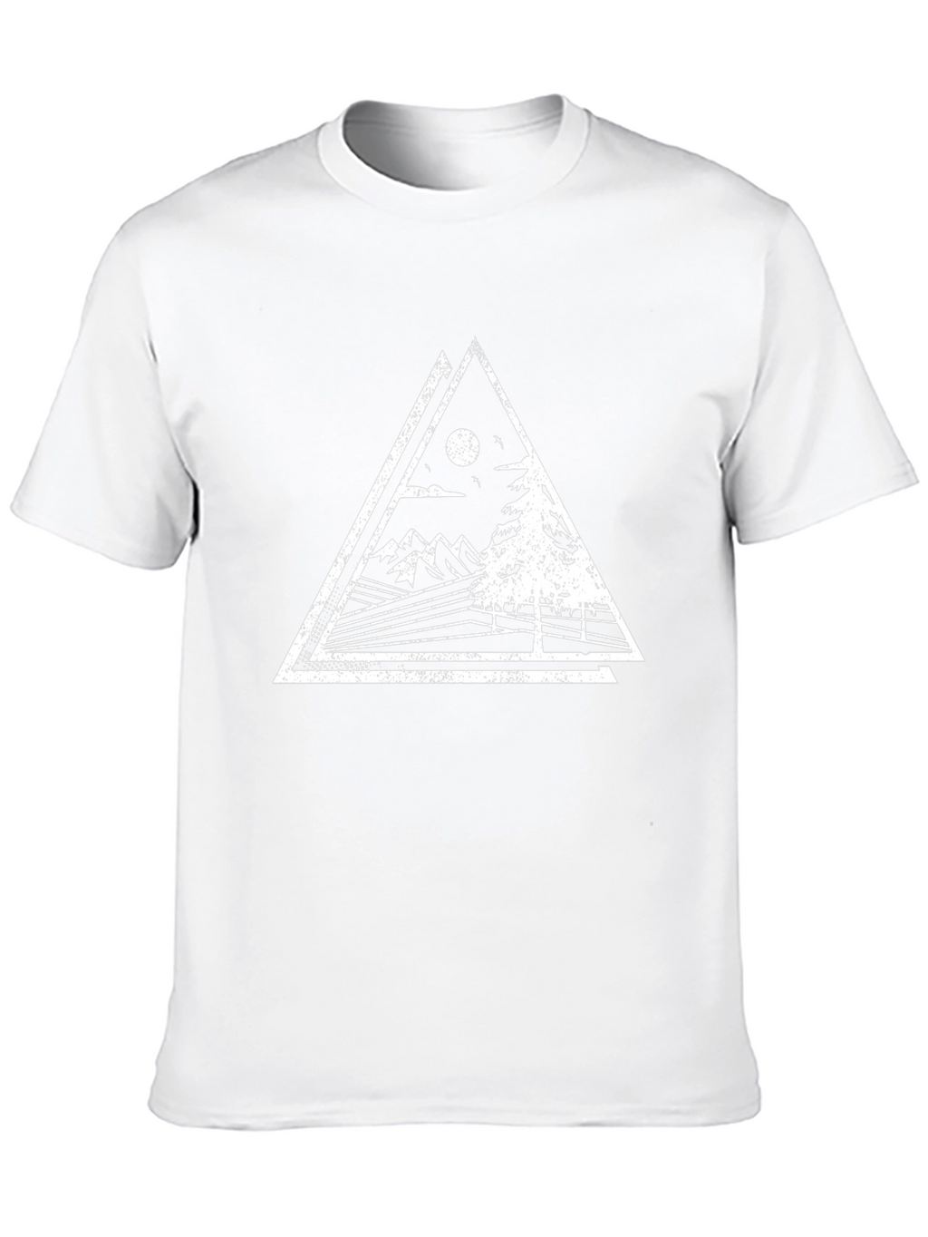 Mountain Scene Graphic Tee