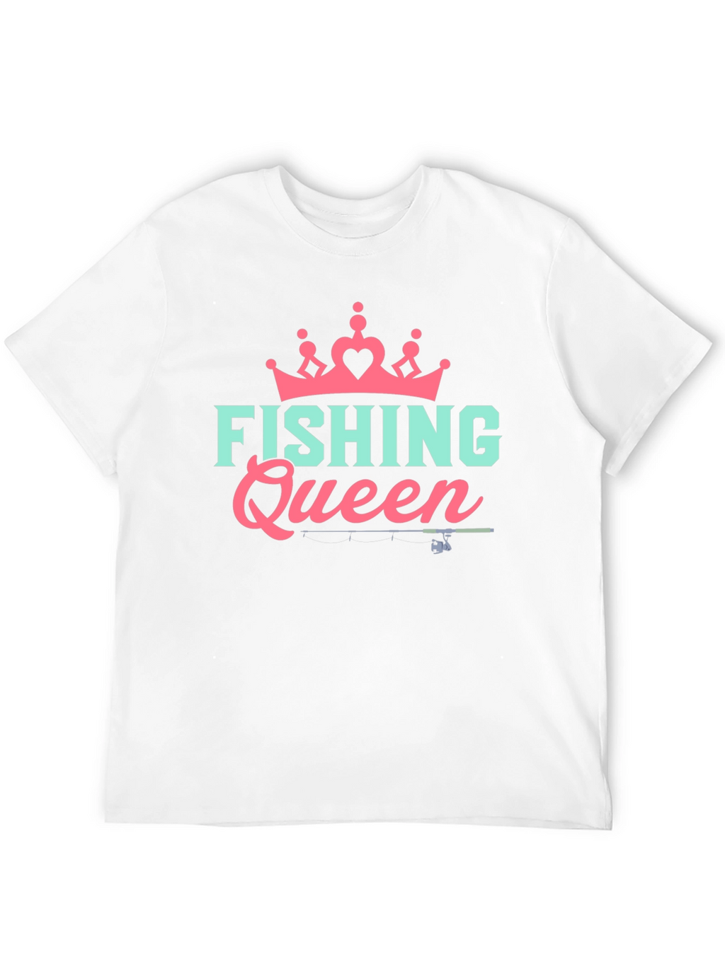 Fishing Queen T-Shirt - Angler Gift