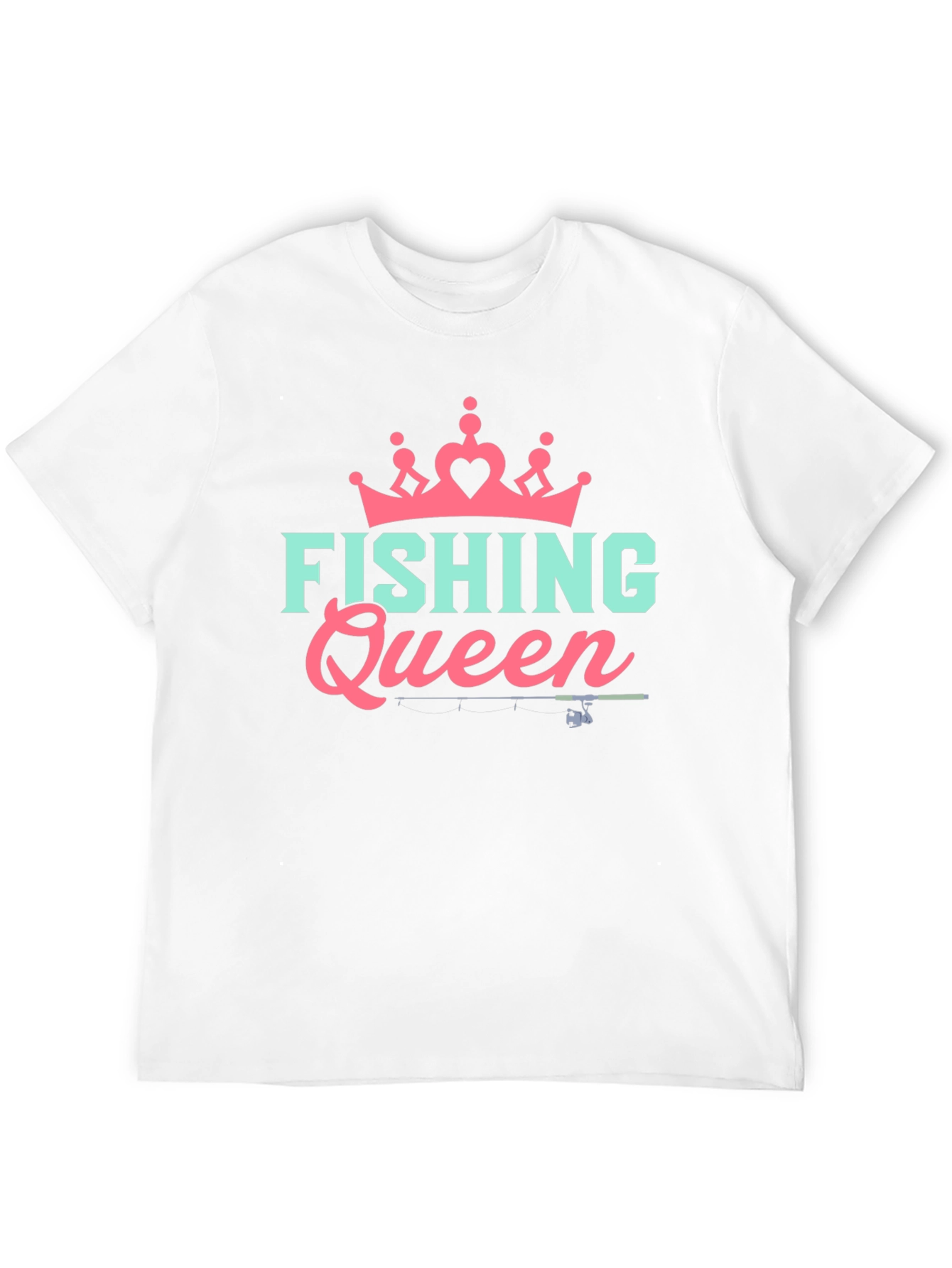 Fishing Queen T-Shirt - Angler Gift