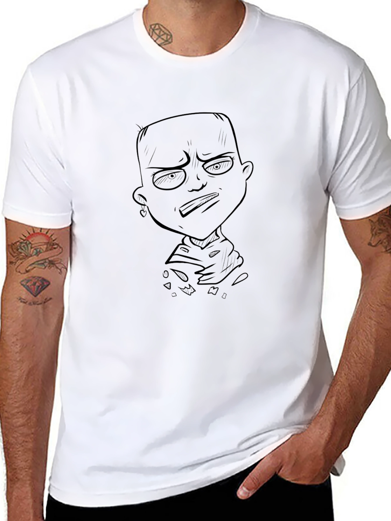 Cartoon Character Tee