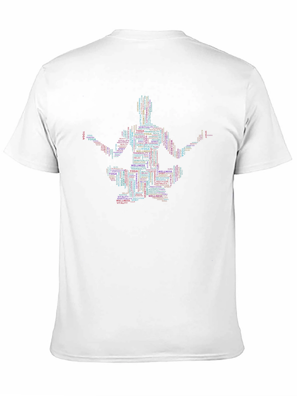 Yoga Word Art T-Shirt