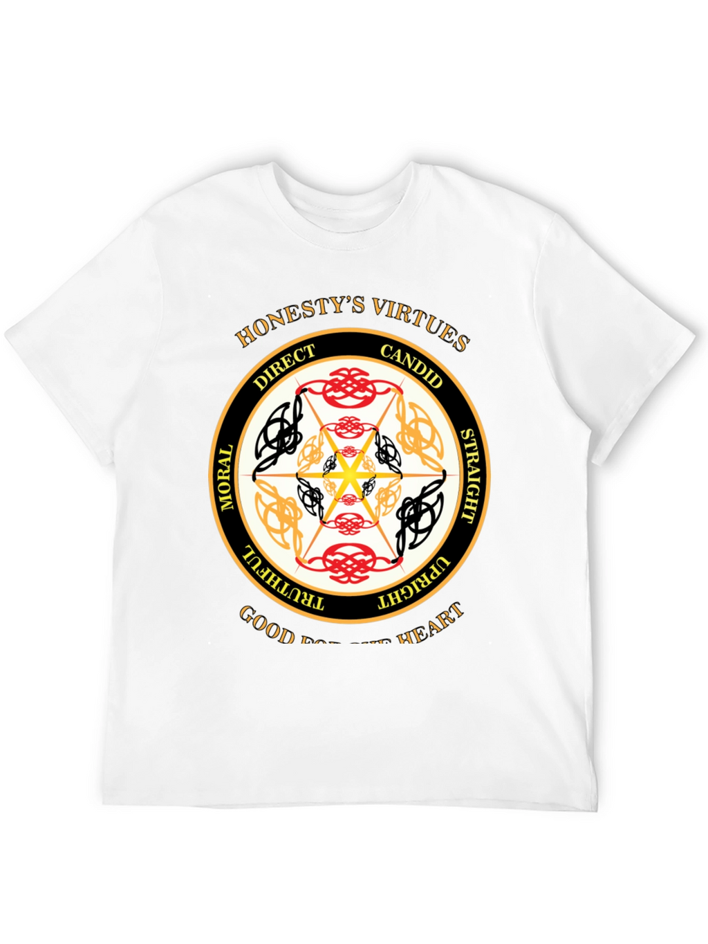 Honestys Virtues Graphic Tee - Moral Upright Shirt