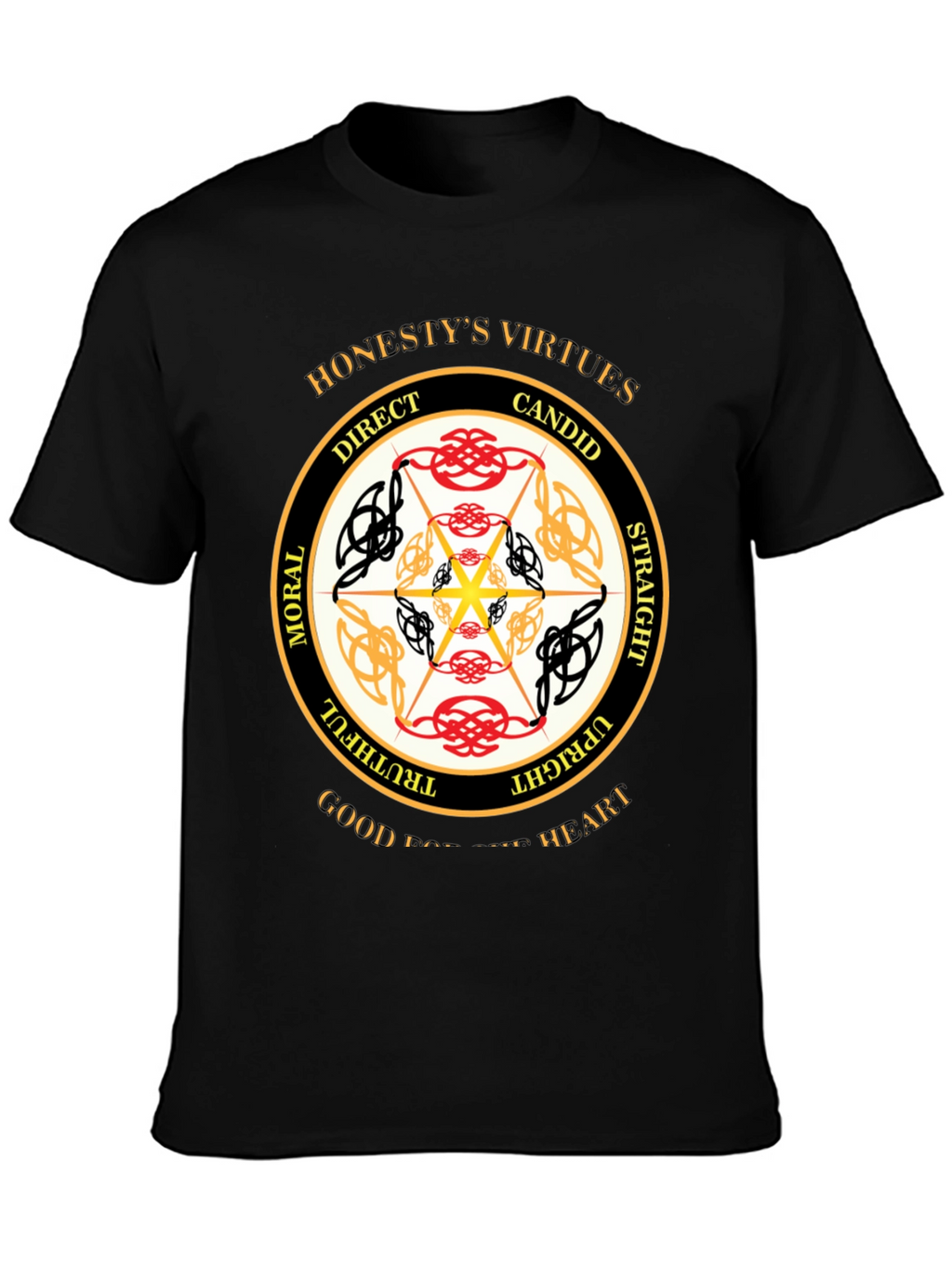 Honestys Virtues Graphic Tee - Moral Upright Shirt