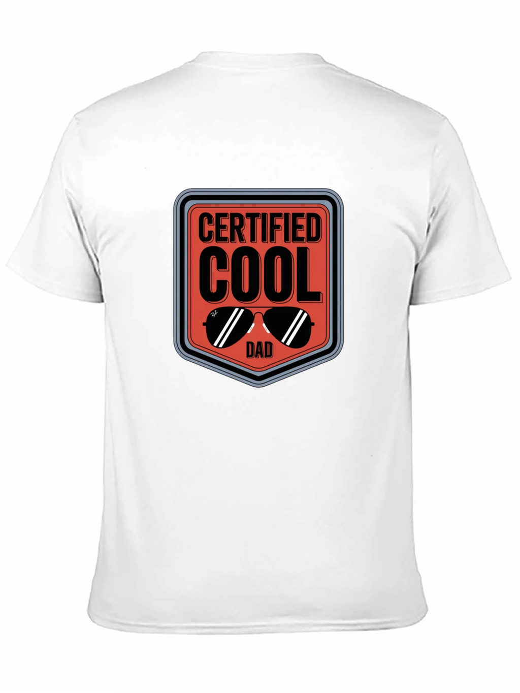 Cool Dad Certified Graphic Tee - Black